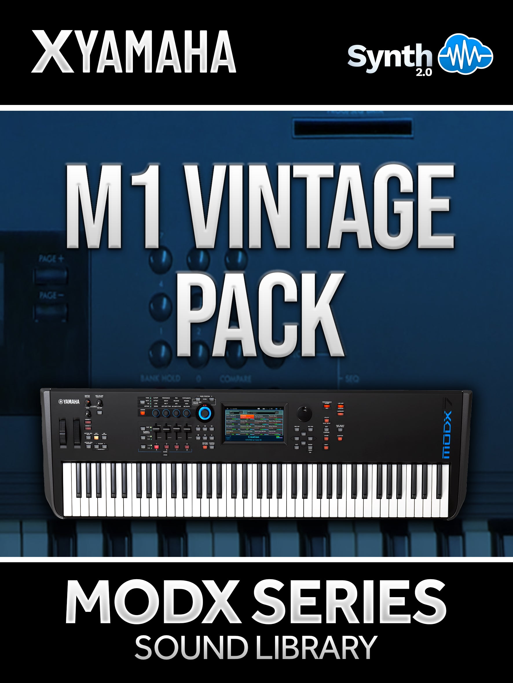 SCL268 - M1 Vintage Pack - Yamaha MODX / MODX+ ( 42 presets )