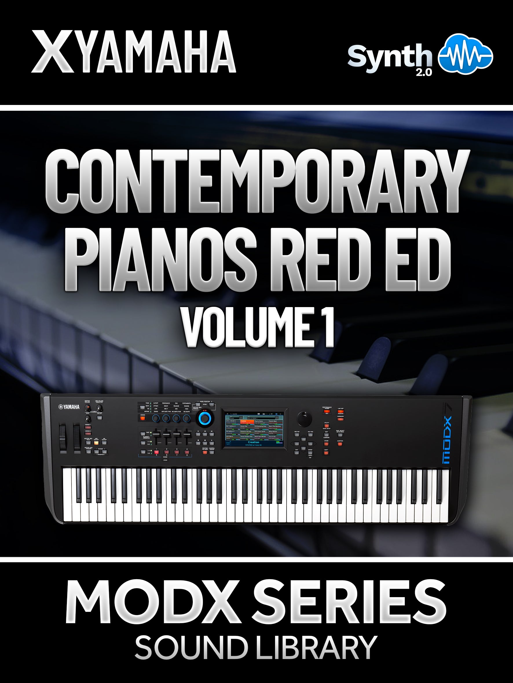 SCL194 - Contemporary Pianos Red Ed. V1 - Yamaha MODX / MODX+ ( 18 presets )