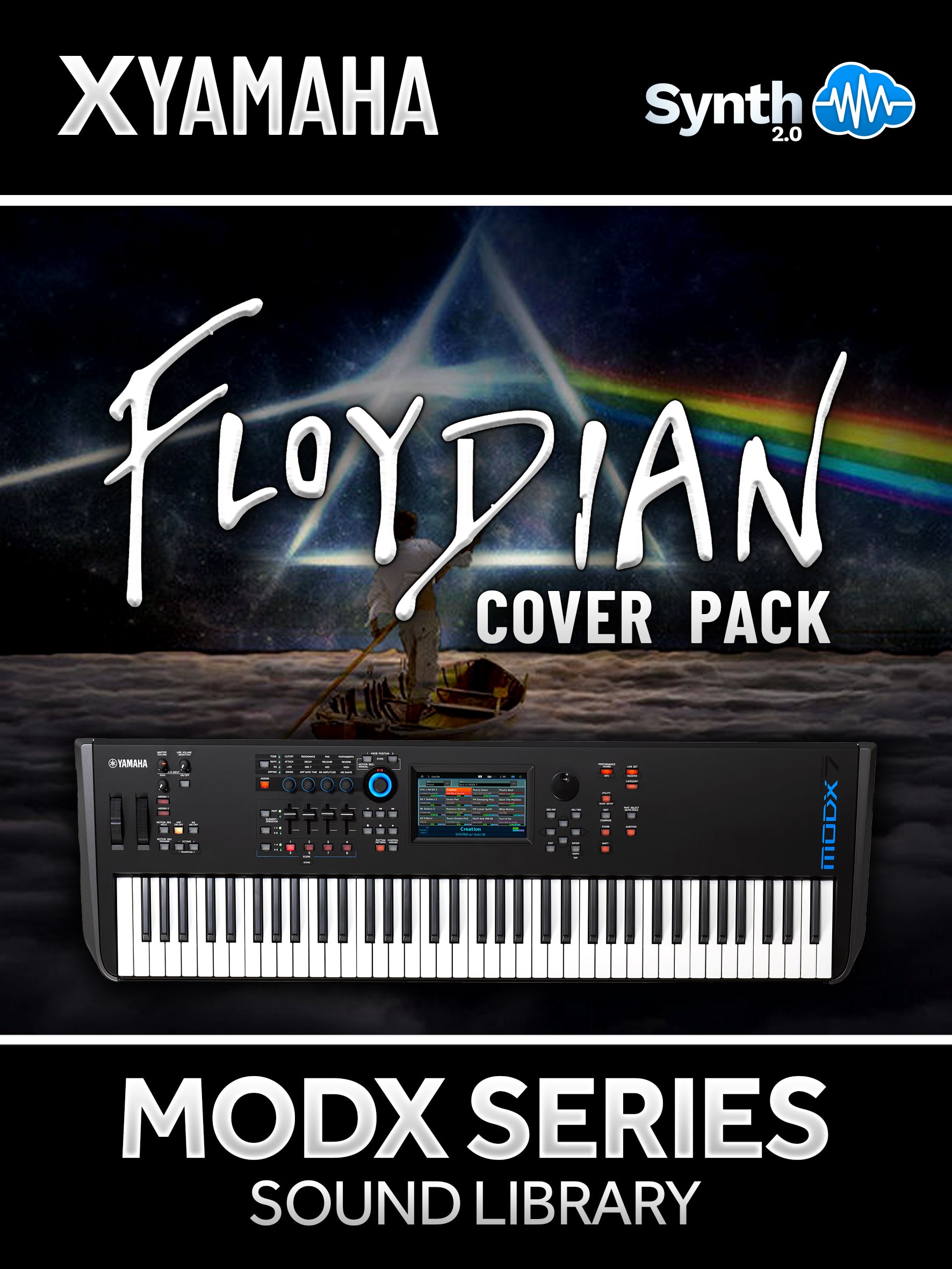 SCL342 - ( Bundle ) - Floydian Cover Pack + PF Cover Pack V3 - Yamaha MODX / MODX+