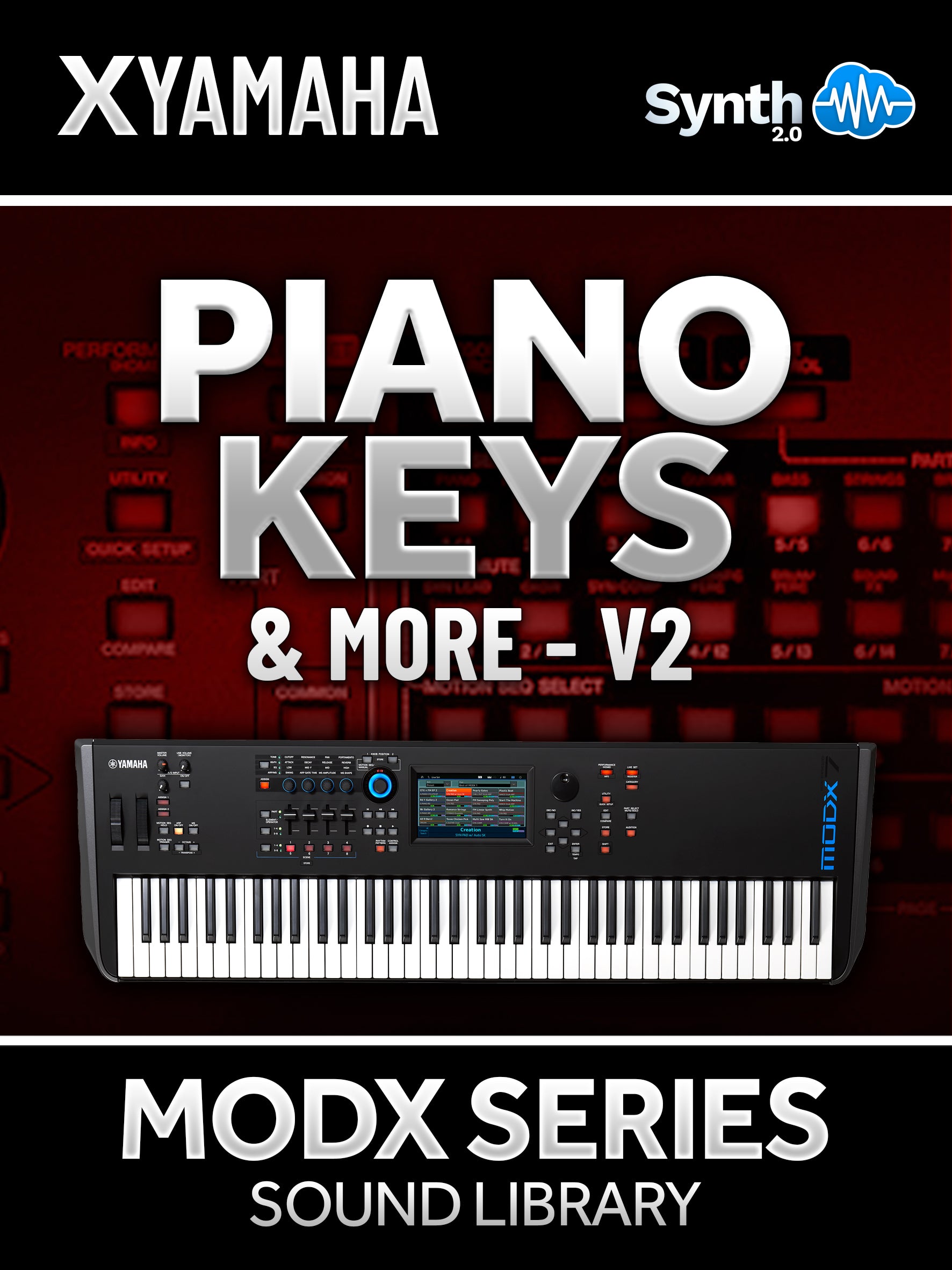 SCL172 - Piano Keys & More Vol.2 - Yamaha MODX / MODX+ ( 55 presets )