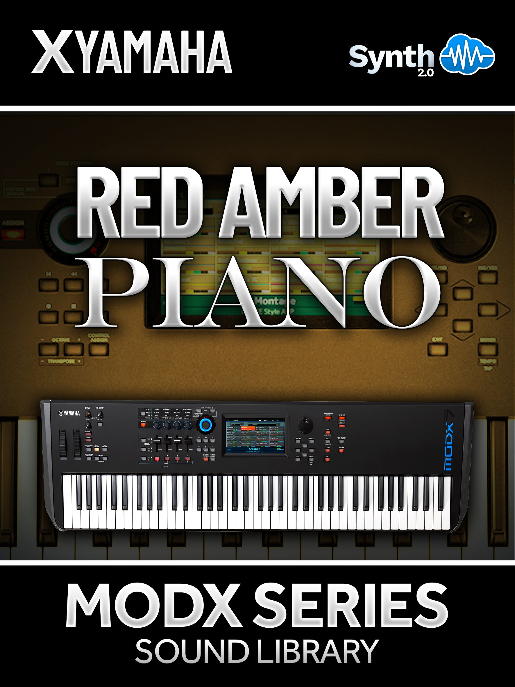 ITB002 - Red Amber Piano - Yamaha MODX / MODX+