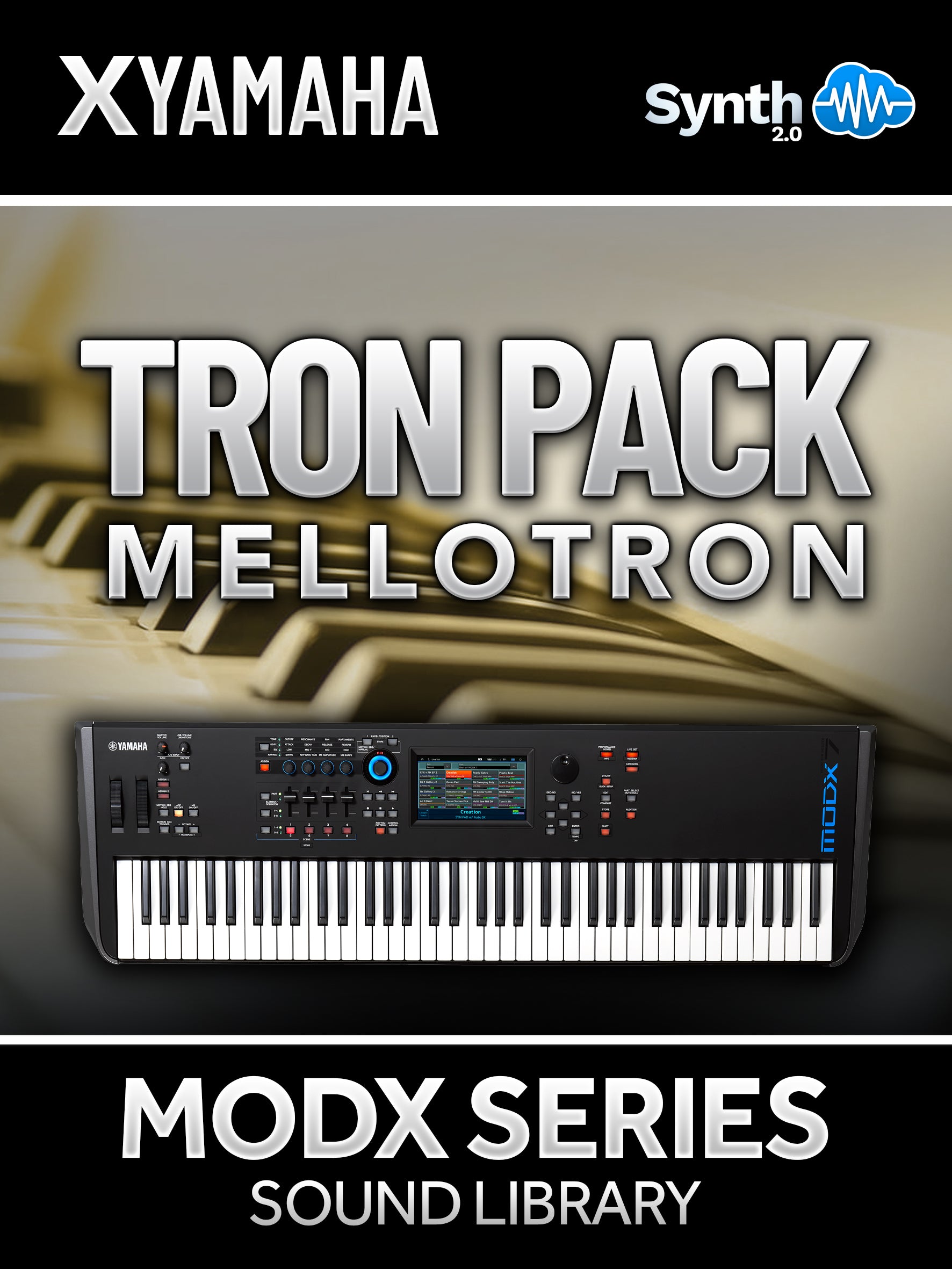 LDX128 - Tron Pack (Mellotron) - Yamaha MODX / MODX+