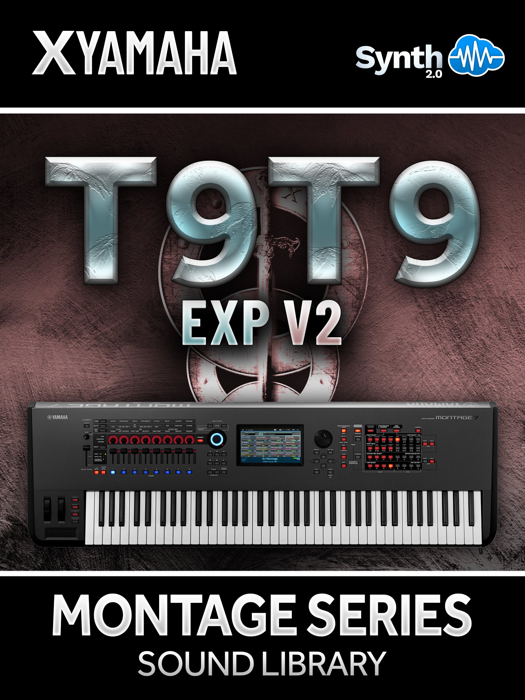 FPL041 - T9T9 Cover EXP V2 - Yamaha MONTAGE / M ( 26 presets )
