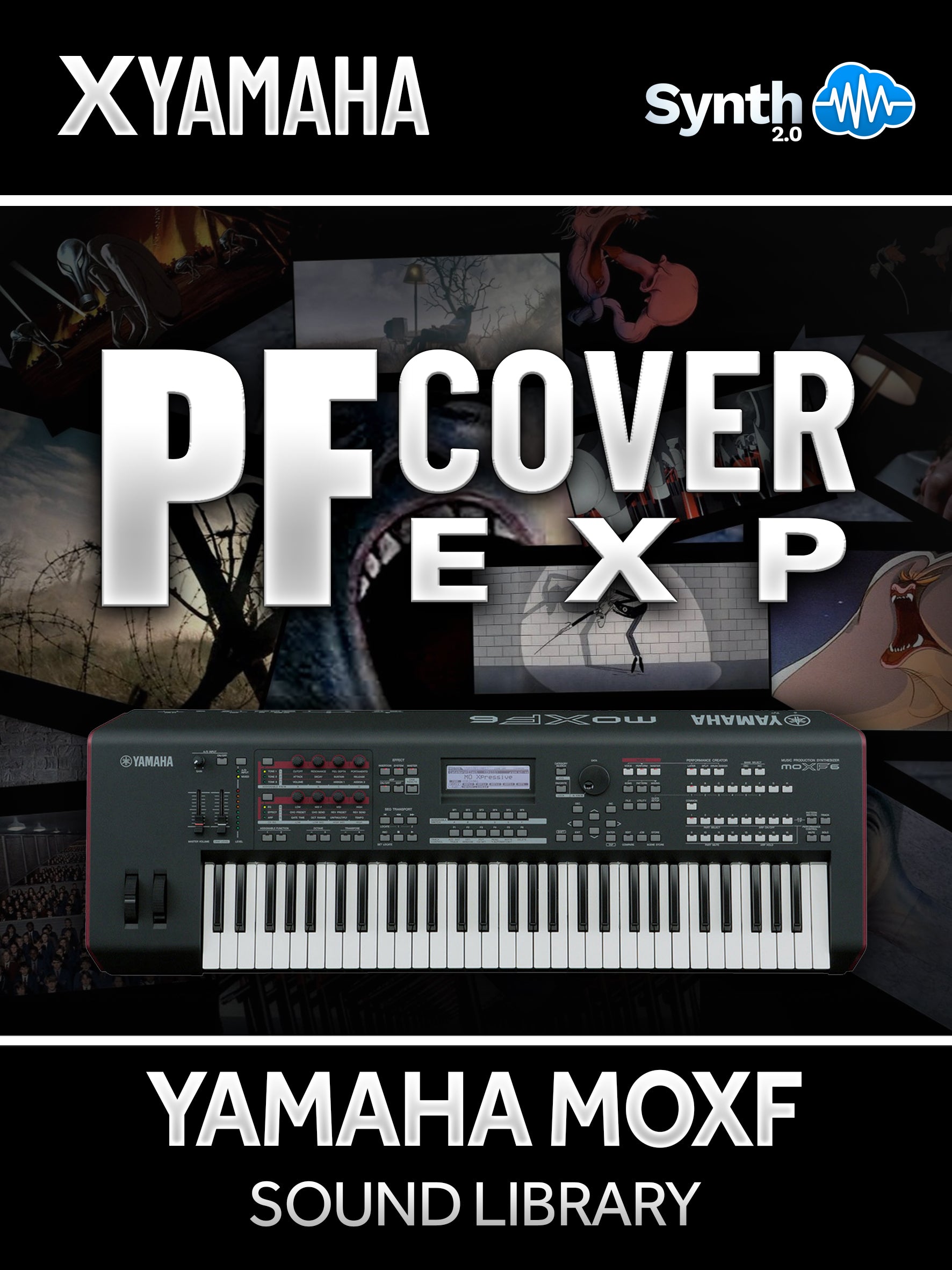 LDX122 - PF Cover EXP - Yamaha MOXF ( 42 presets )