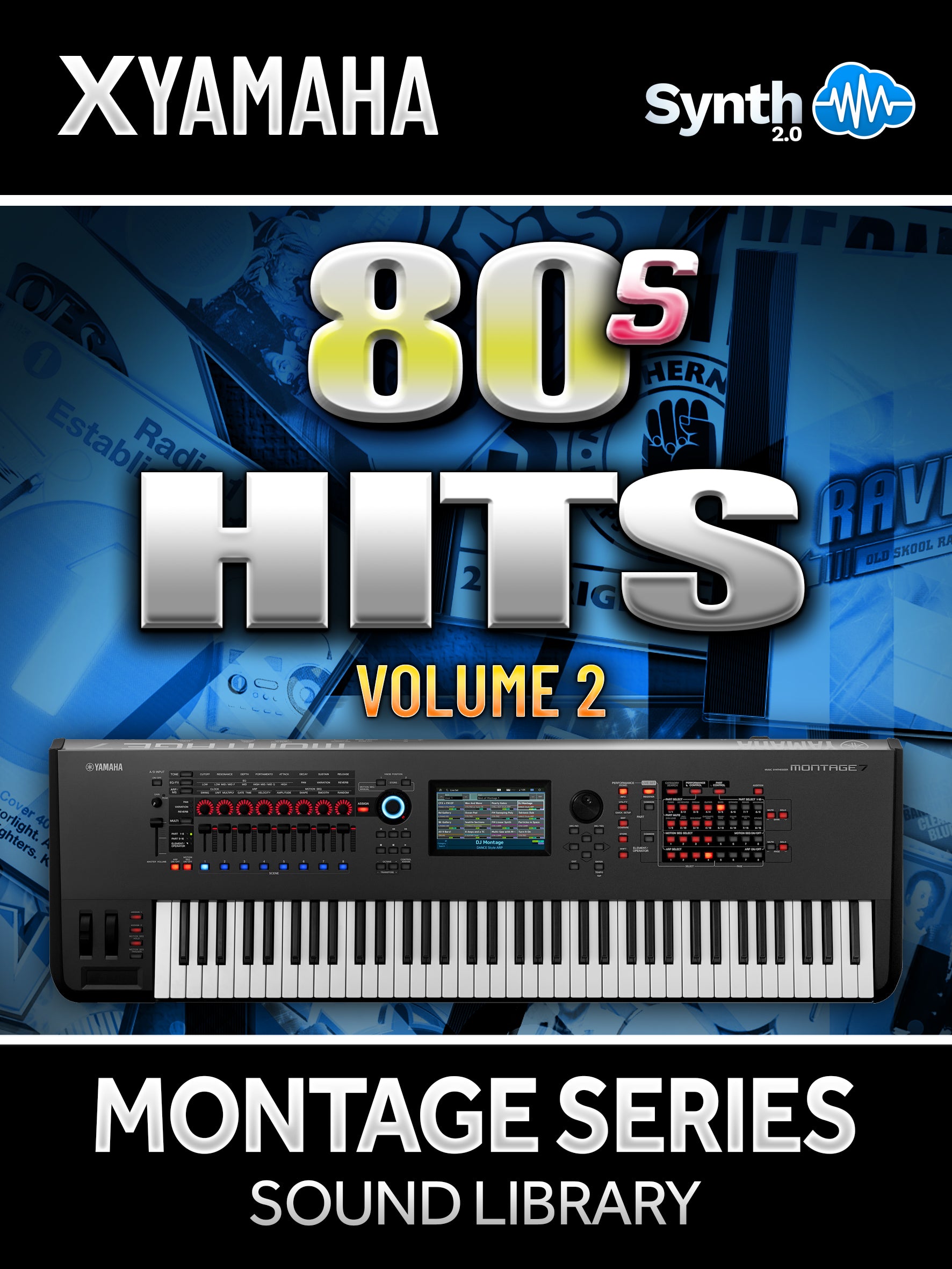 SJL002 - 80's Hits V2 - Yamaha MONTAGE / M ( 16 presets )