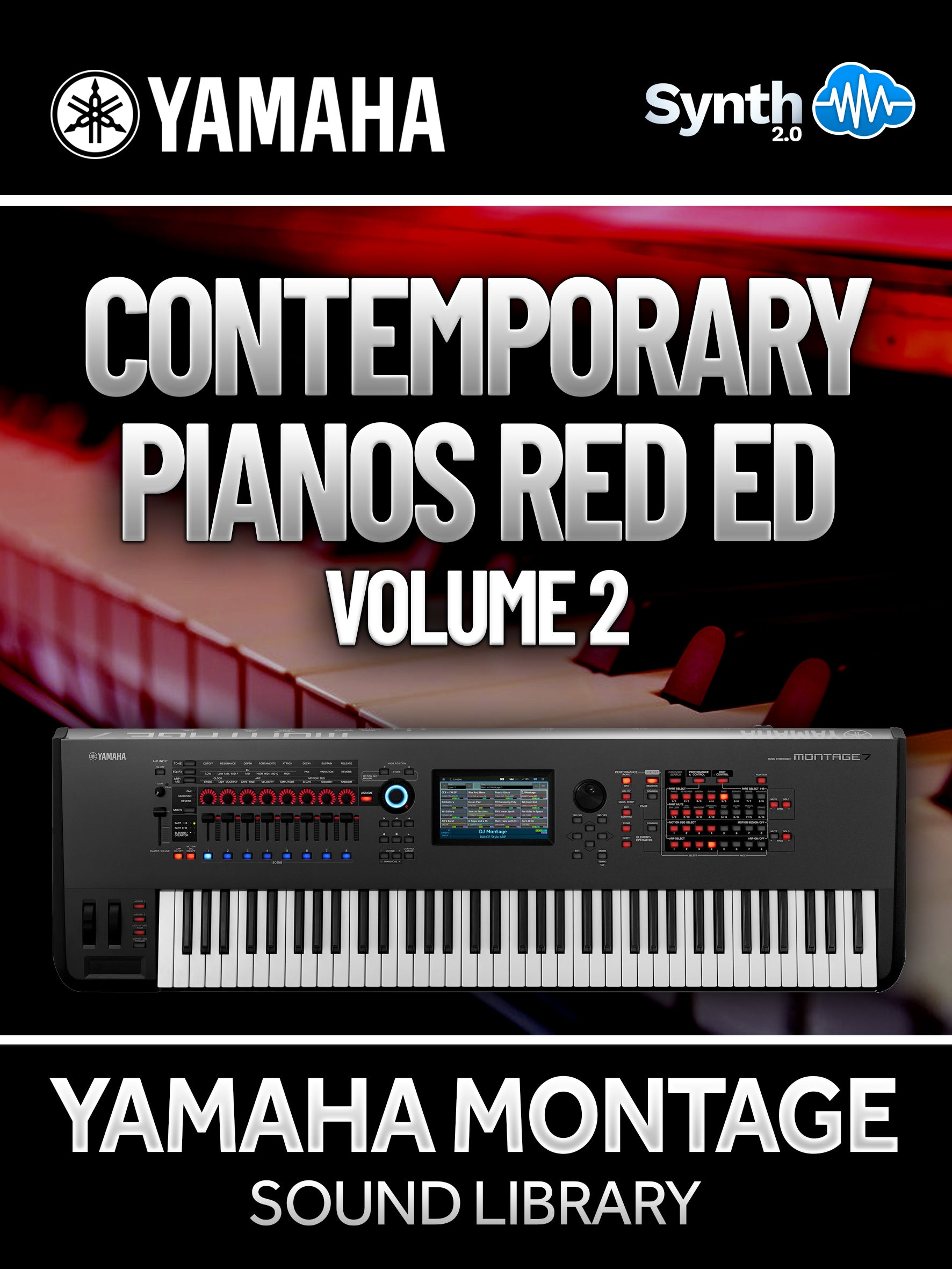 N2S003 - Contemporary Pianos Red Ed. V2 - Yamaha MONTAGE / M