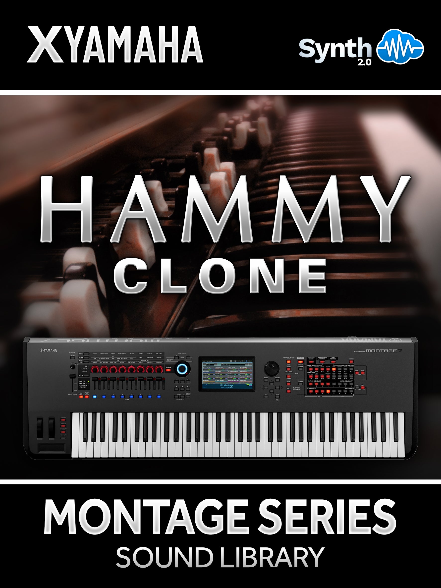 SCL290 - Hammy Clone - Yamaha MONTAGE / M ( 28 presets )
