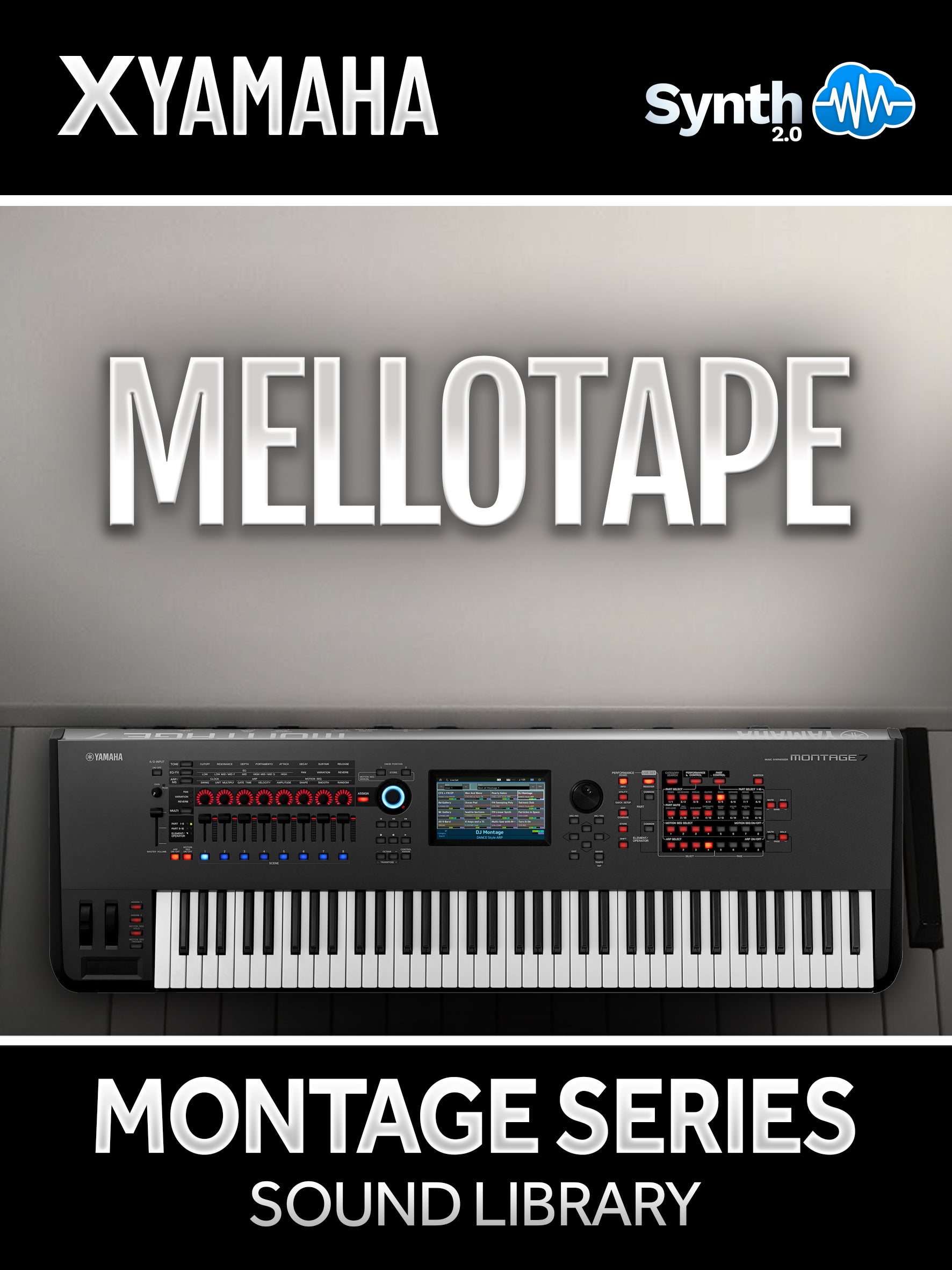 SCL370 - Mellotape - Yamaha MONTAGE / M ( 39 sounds )