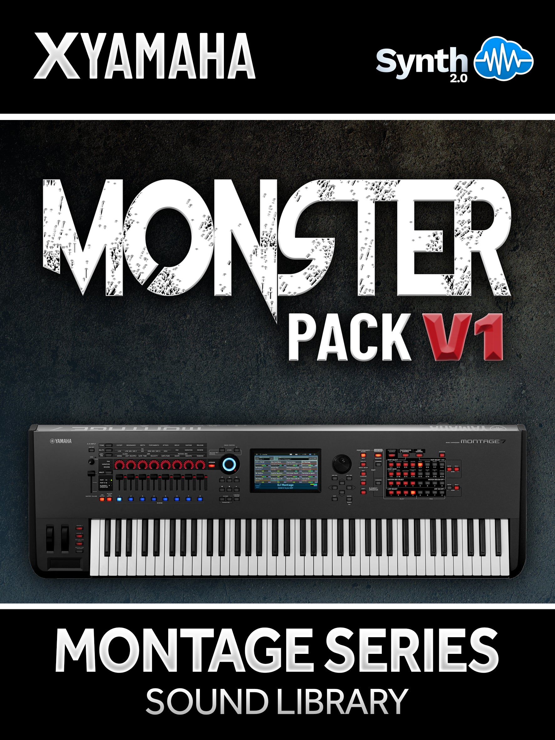LDX123 - Monster Pack V1 - Yamaha MONTAGE / M