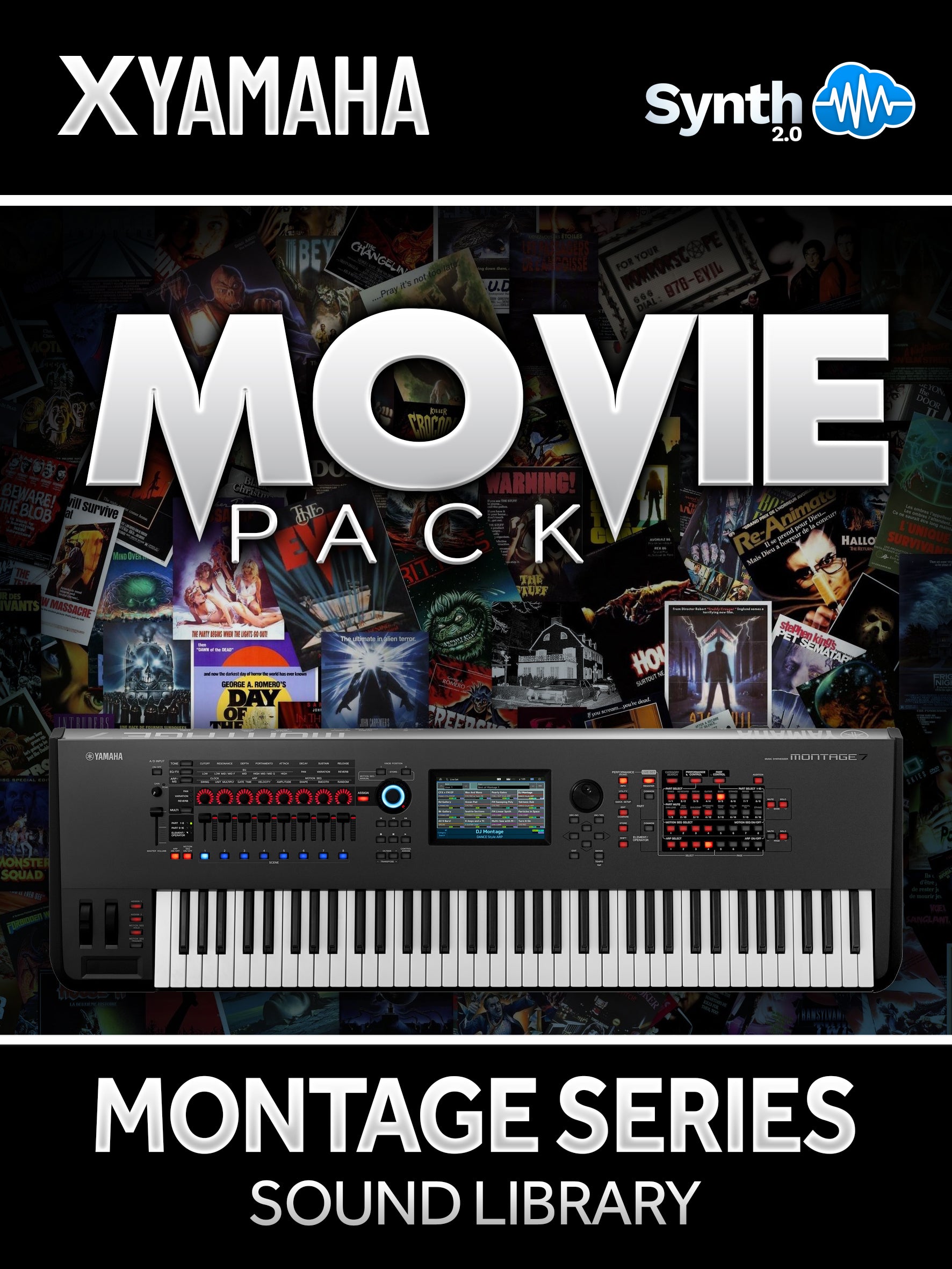 SCL406 - Movie Pack - Yamaha MONTAGE / M ( 51 presets )