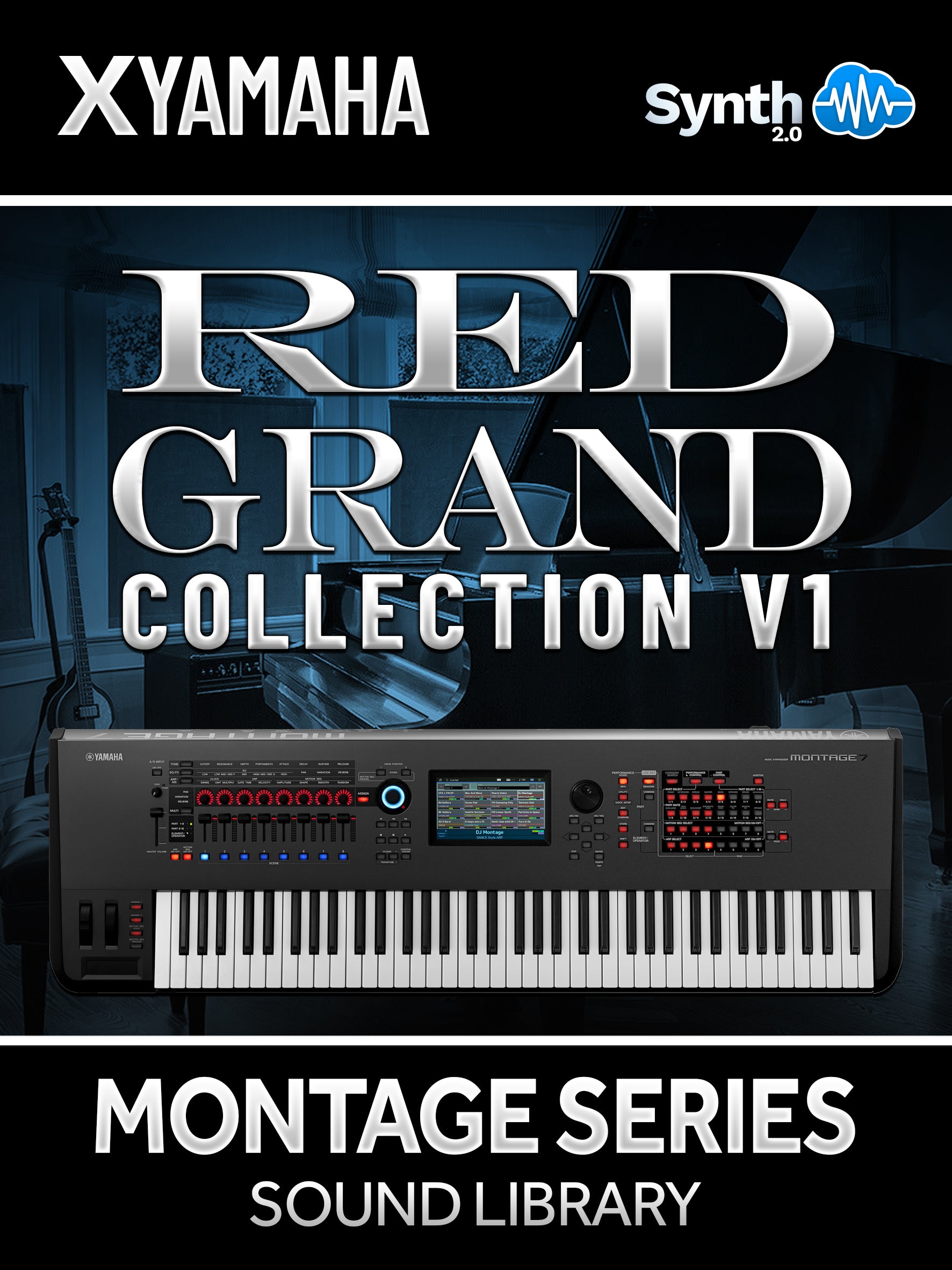 ITB006 - ( Bundle ) - Red Grand Collection V1 - Yamaha MONTAGE / M
