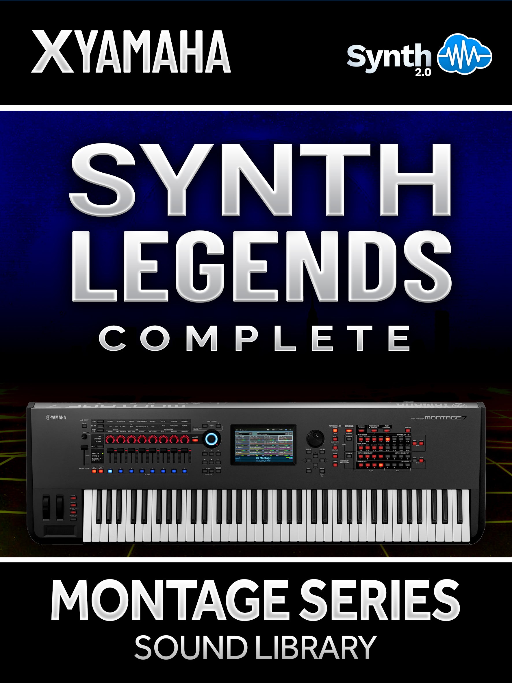 SLG007 - Complete Synth Legends - Yamaha MONTAGE / M ( over 90 presets )