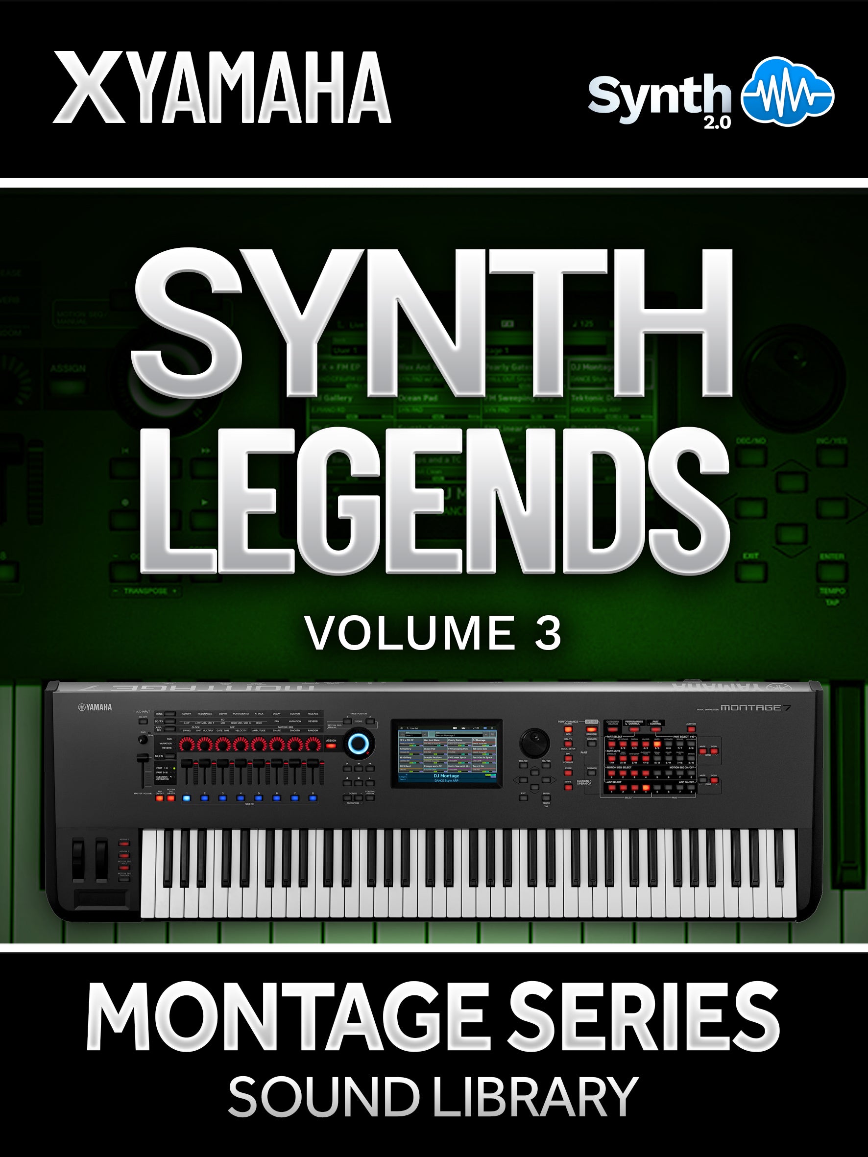 SLG003 - Synth Legends V3 - Yamaha MONTAGE / M ( 16 presets )