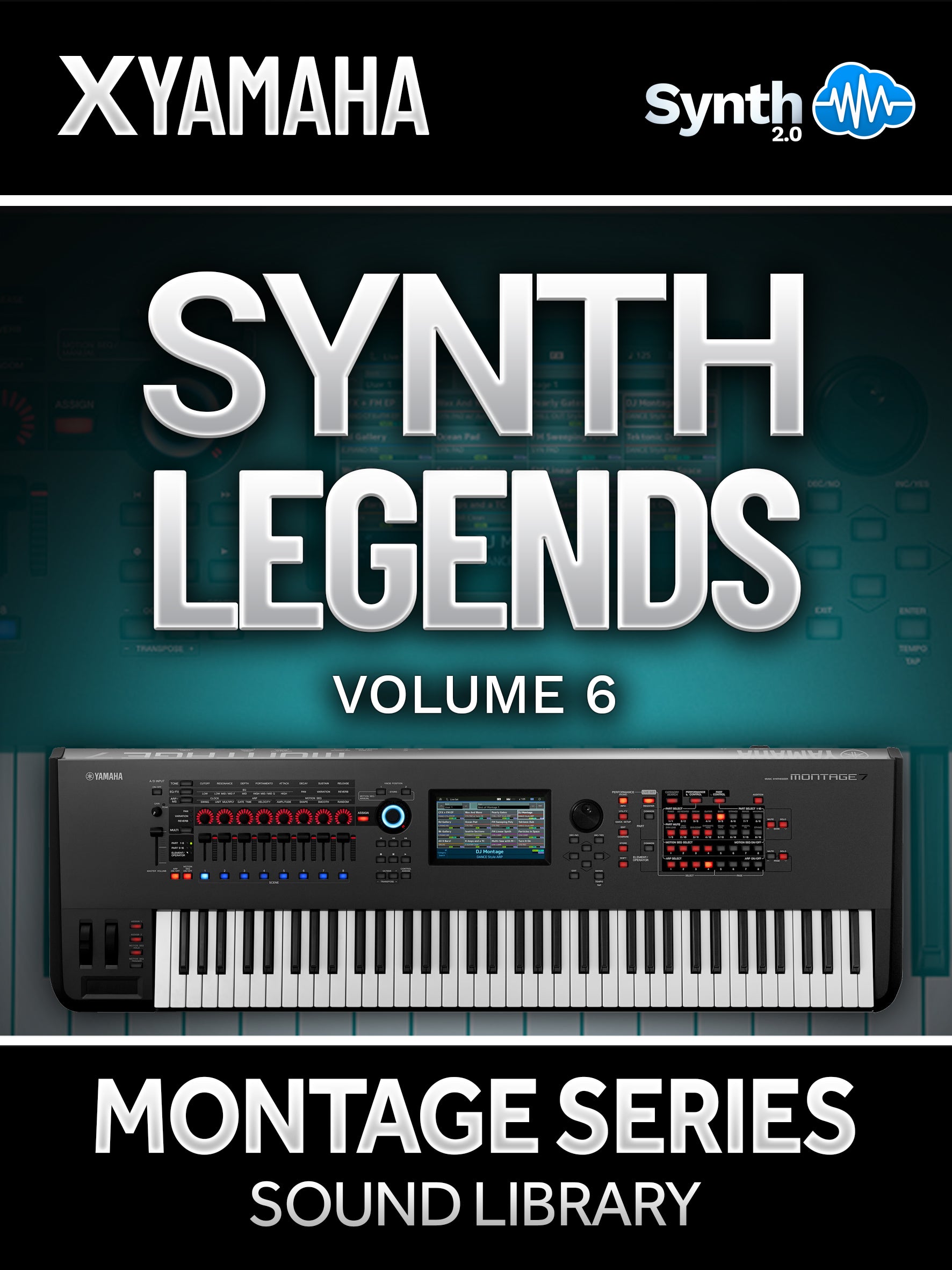 SLG006 - Synth Legends V6 - Yamaha MONTAGE / M ( 16 presets )
