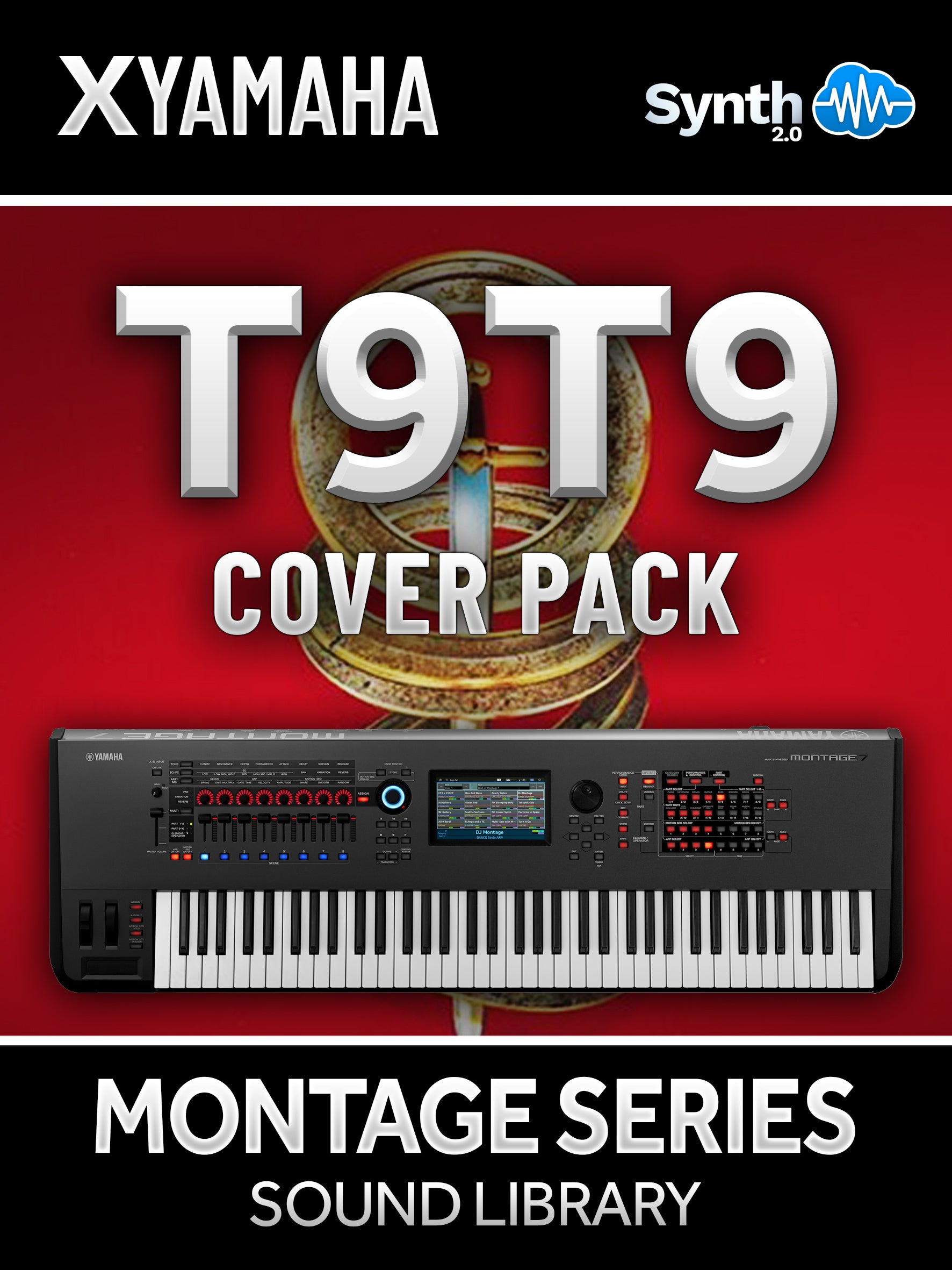 LDX121 - T9T9 Cover Pack - Yamaha MONTAGE / M ( 15 presets )