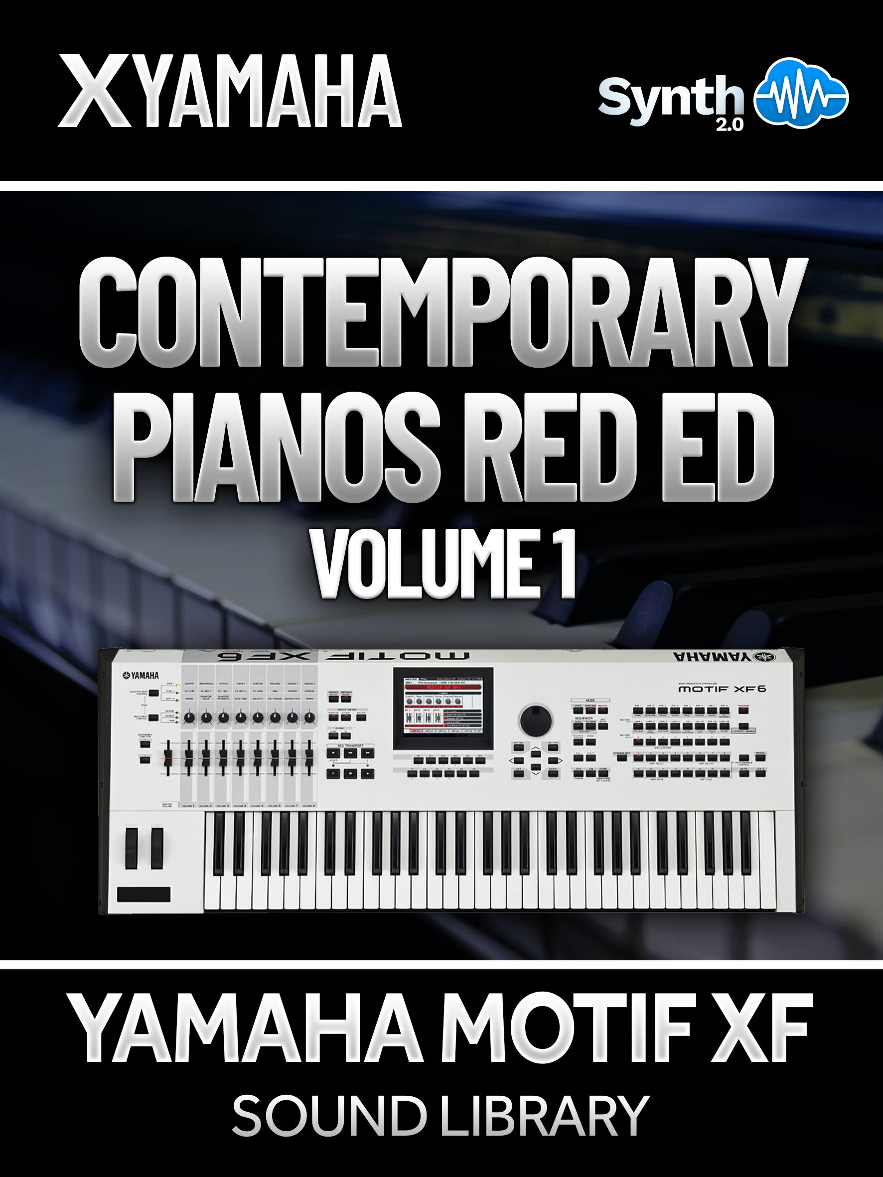 SCL194 - Contemporary Pianos Red Ed. V1 - Yamaha Motif XF (512 mb RAM) ( 18 presets )