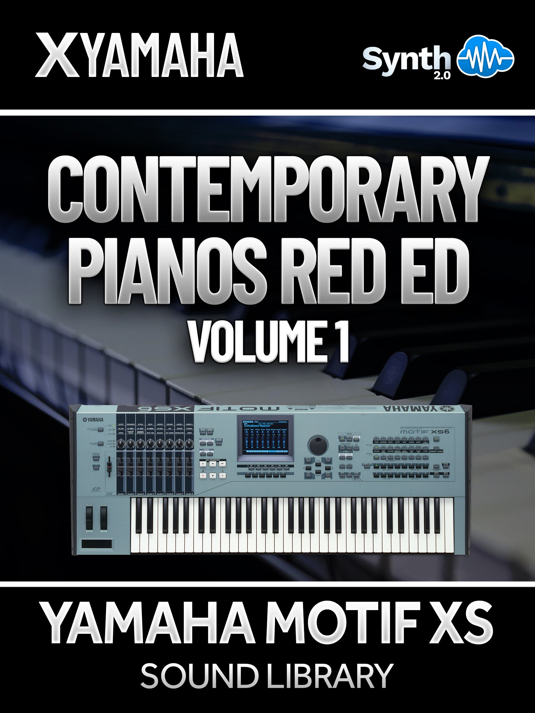 SCL194 - Contemporary Pianos Red Ed. V1 - Yamaha Motif XS (512 mb RAM) ( 18 presets )
