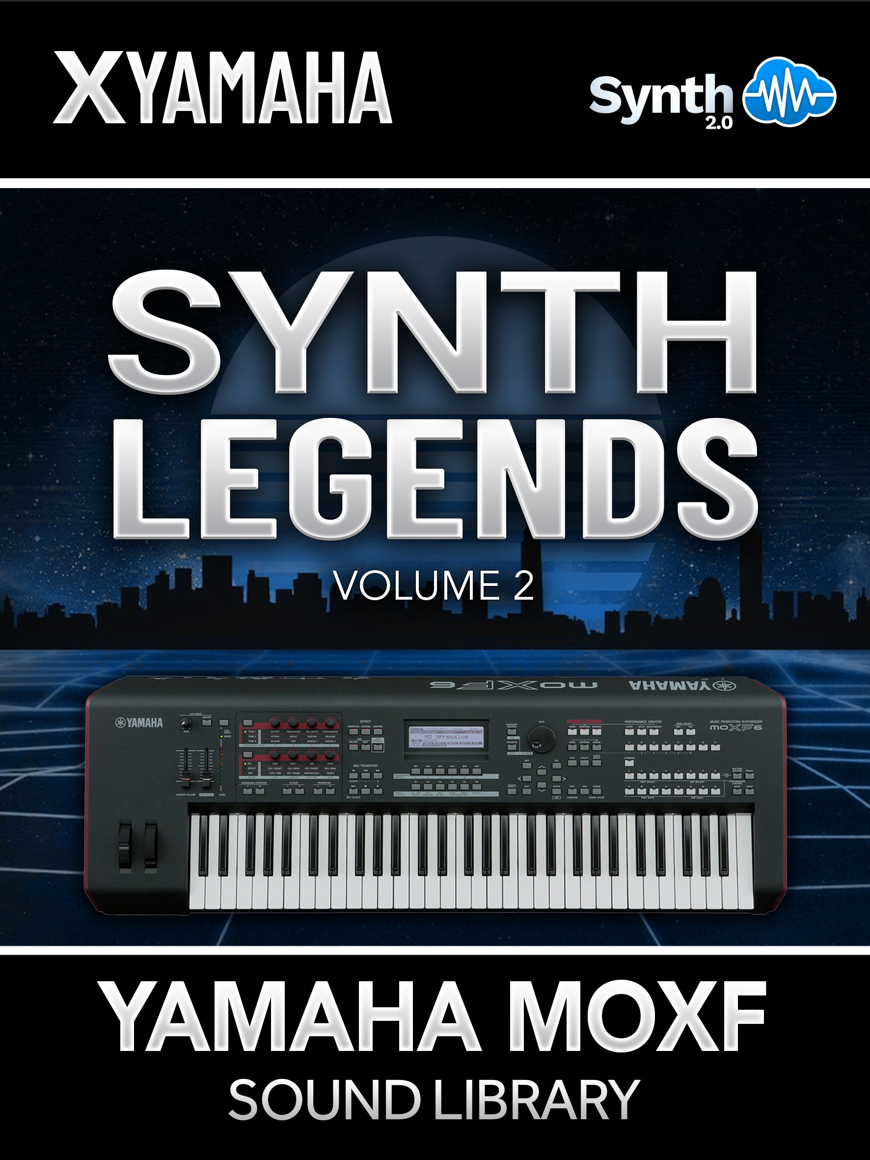 SLG002 - Synth Legends V2 - Yamaha MOXF ( 16 presets )