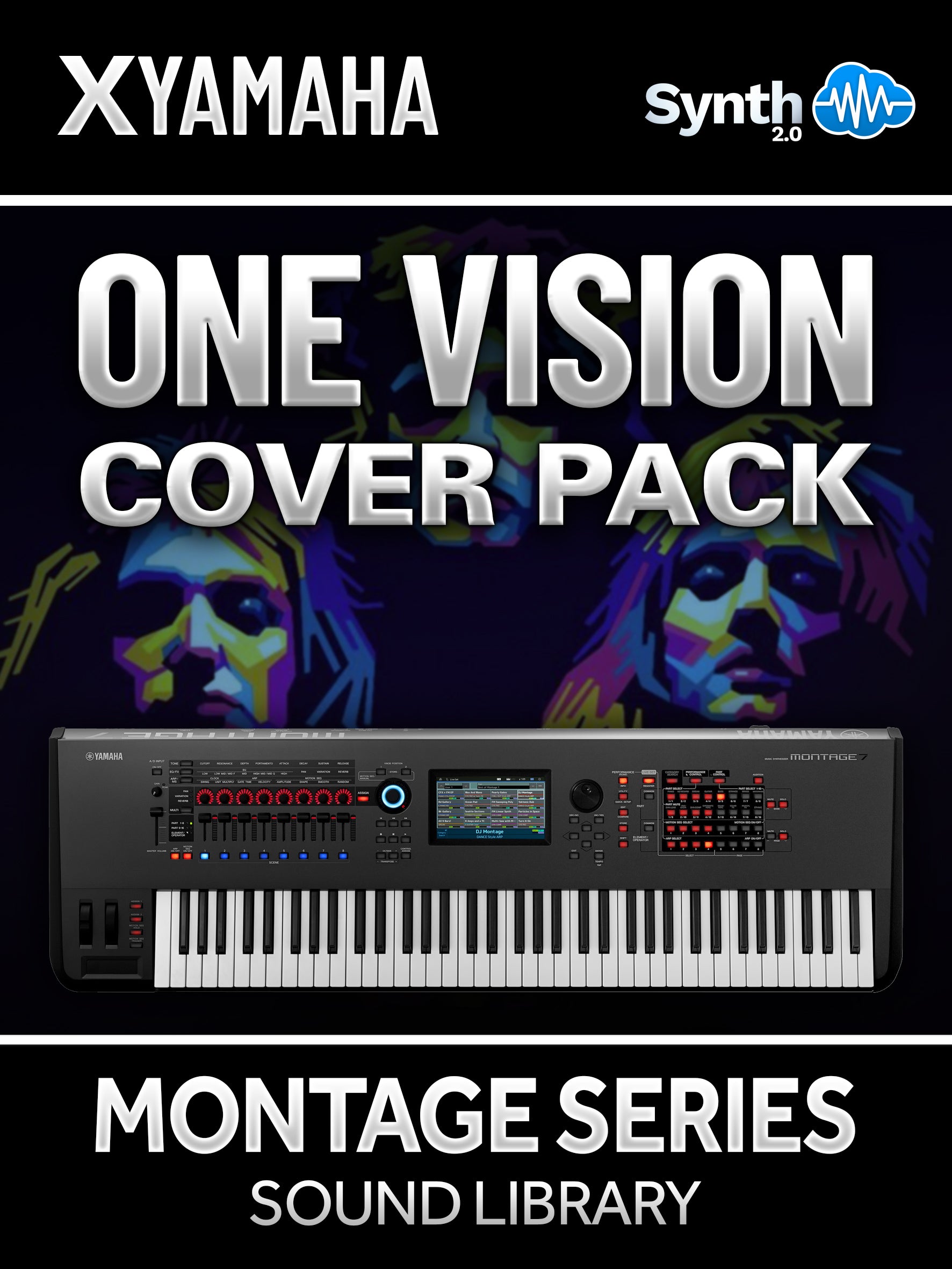 LDX200 - One Vision Cover Pack - Yamaha MONTAGE / M ( 10 presets )
