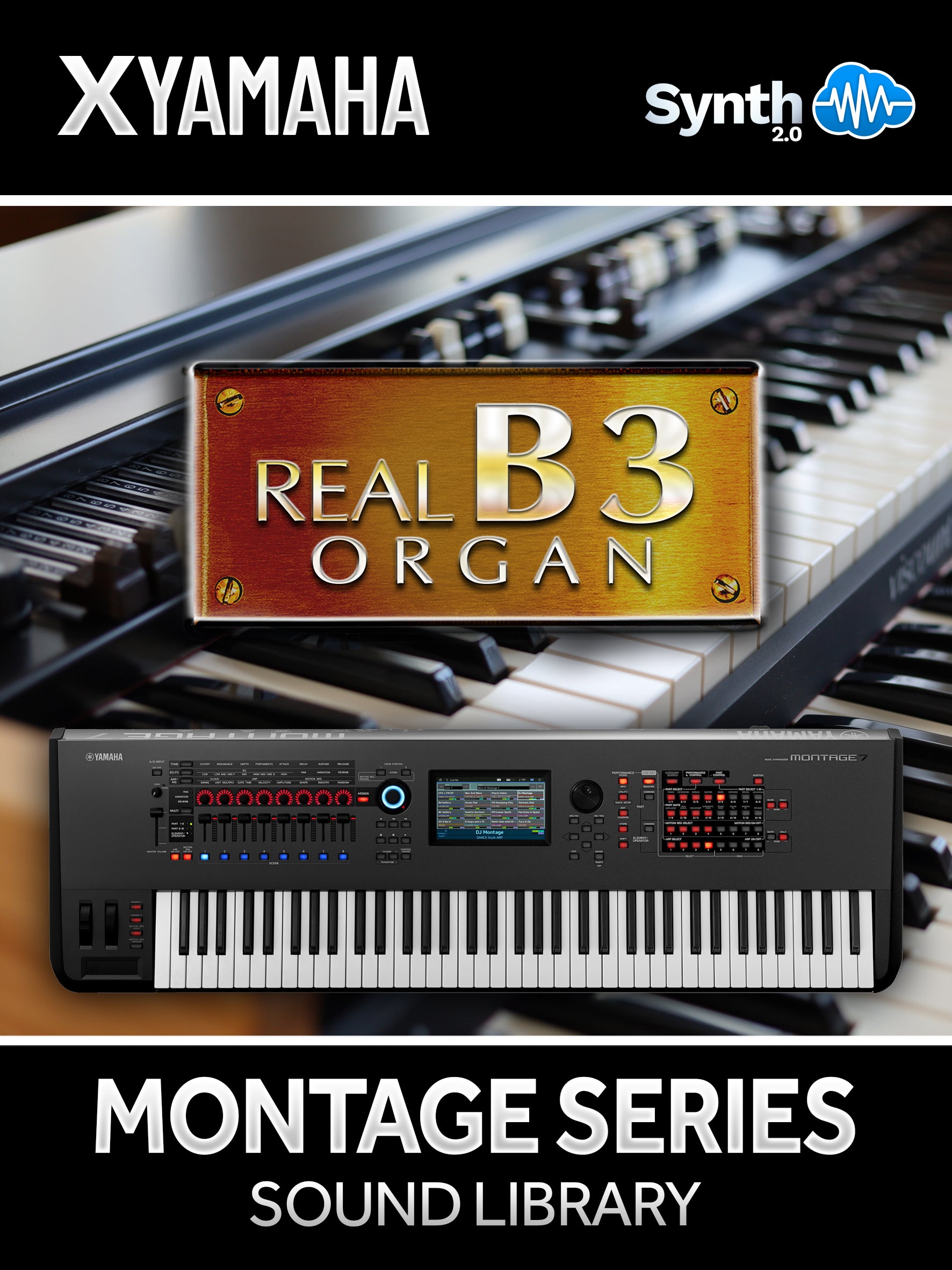 APL014 - Real B3 Organ - Yamaha MONTAGE / M ( 16 presets )