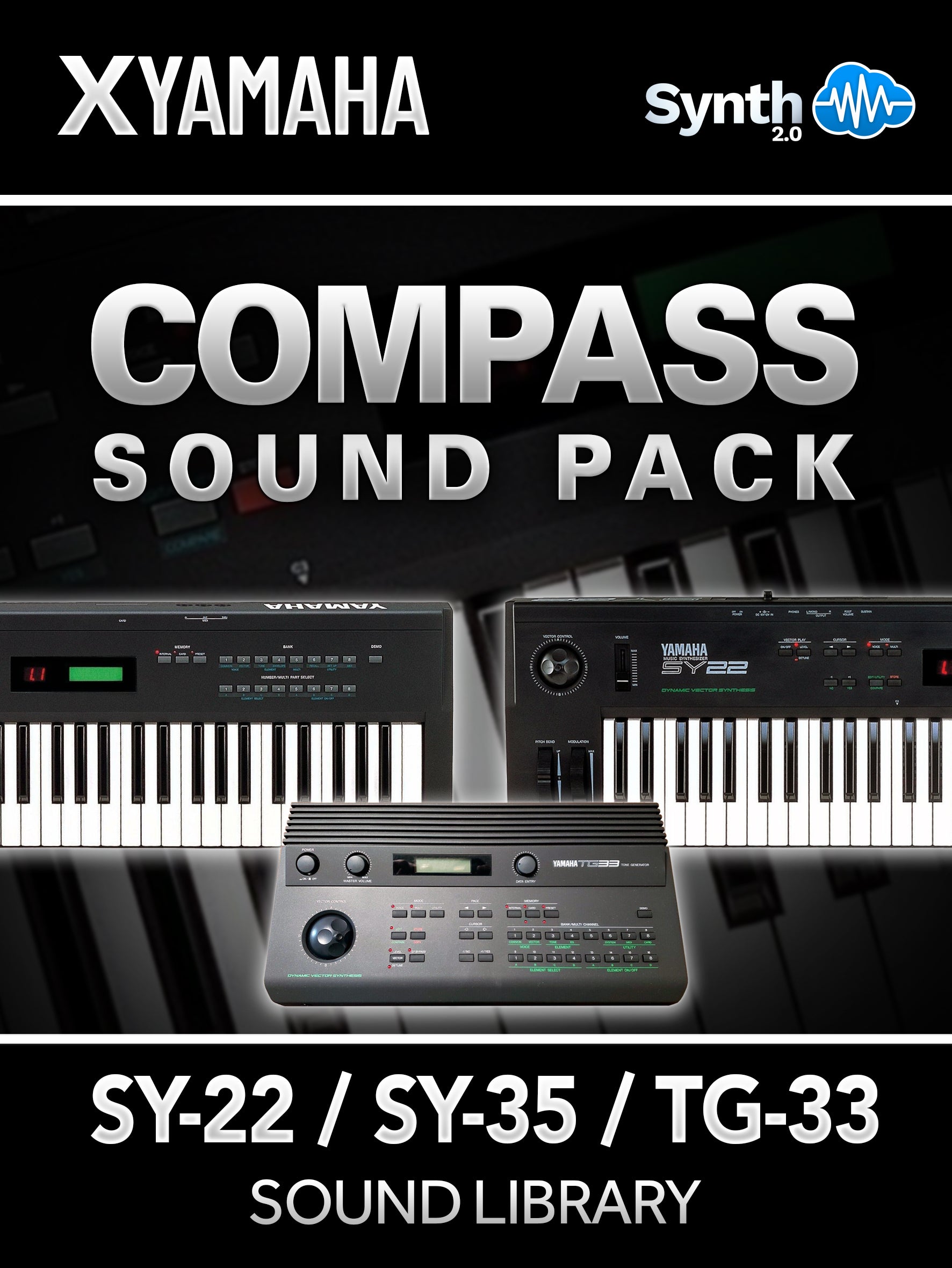 TPL003 - Compass Sound Pack - Yamaha SY22 - SY35 - TG33 ( 64 presets )