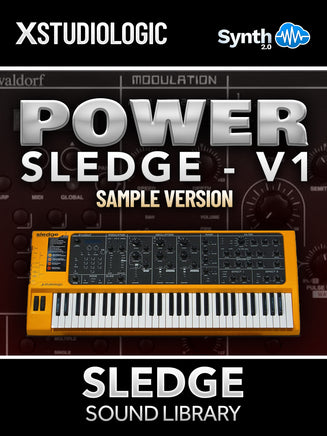 SSX124 - Power Sledge V.1 - Studiologic Sledge 2.0 ( Samples 