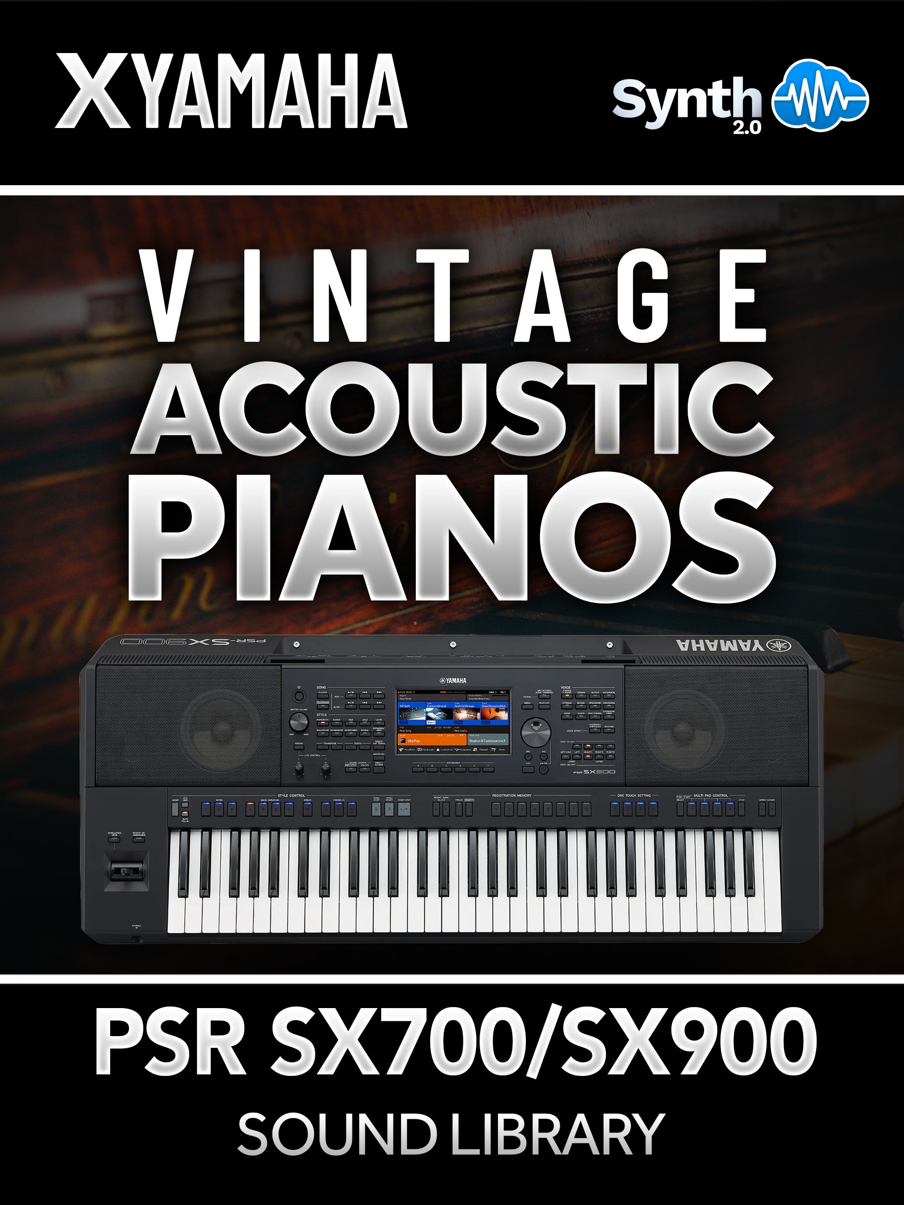 GNL008 - ( Bundle ) - Vintage Acoustic Pianos + Modern Pianos - Yamaha PSR SX700 / SX900