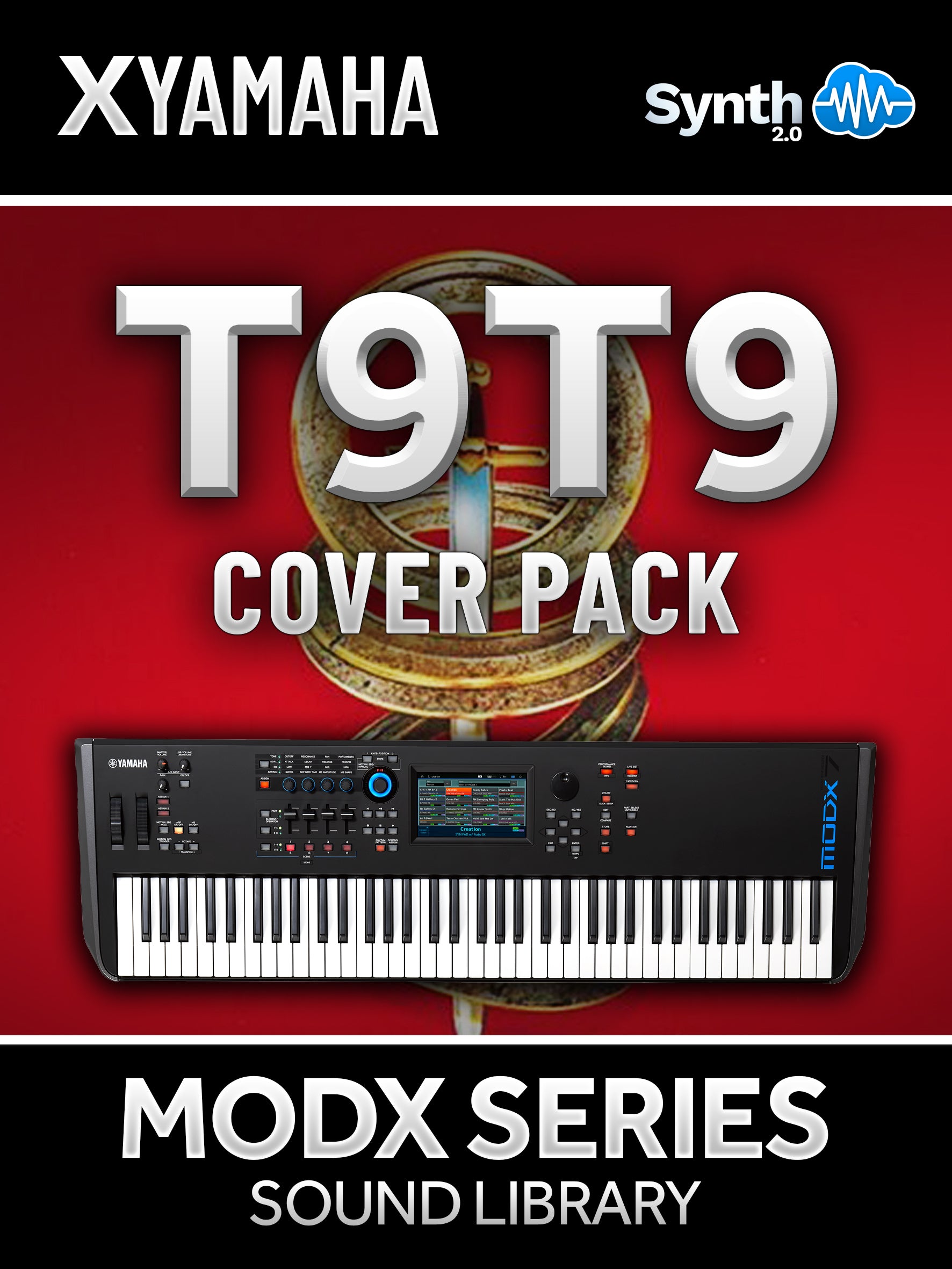 LDX121 - T9T9 Cover Pack - Yamaha MODX / MODX+ ( 15 presets )