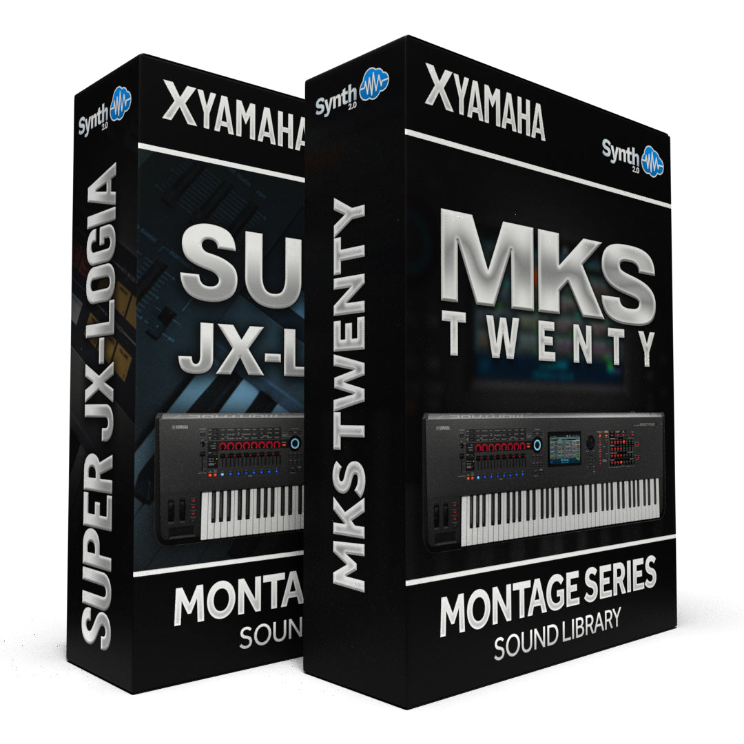 GPR027 - ( Bundle ) - MKS Twenty + Super JX-Logia - Yamaha MONTAGE / M