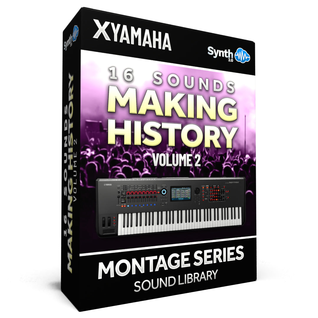 LDX309 - Making History Vol.1 + Vol.2 - Yamaha MONTAGE / M ( over 60 presets )