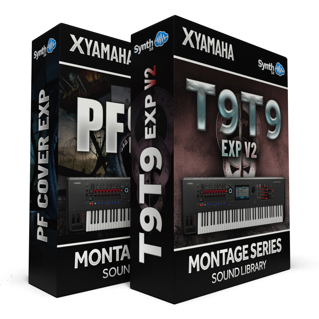 FPL042 - ( Bundle ) - PF Cover EXP + T9T9 Cover EXP V2 - Yamaha MONTAGE / M