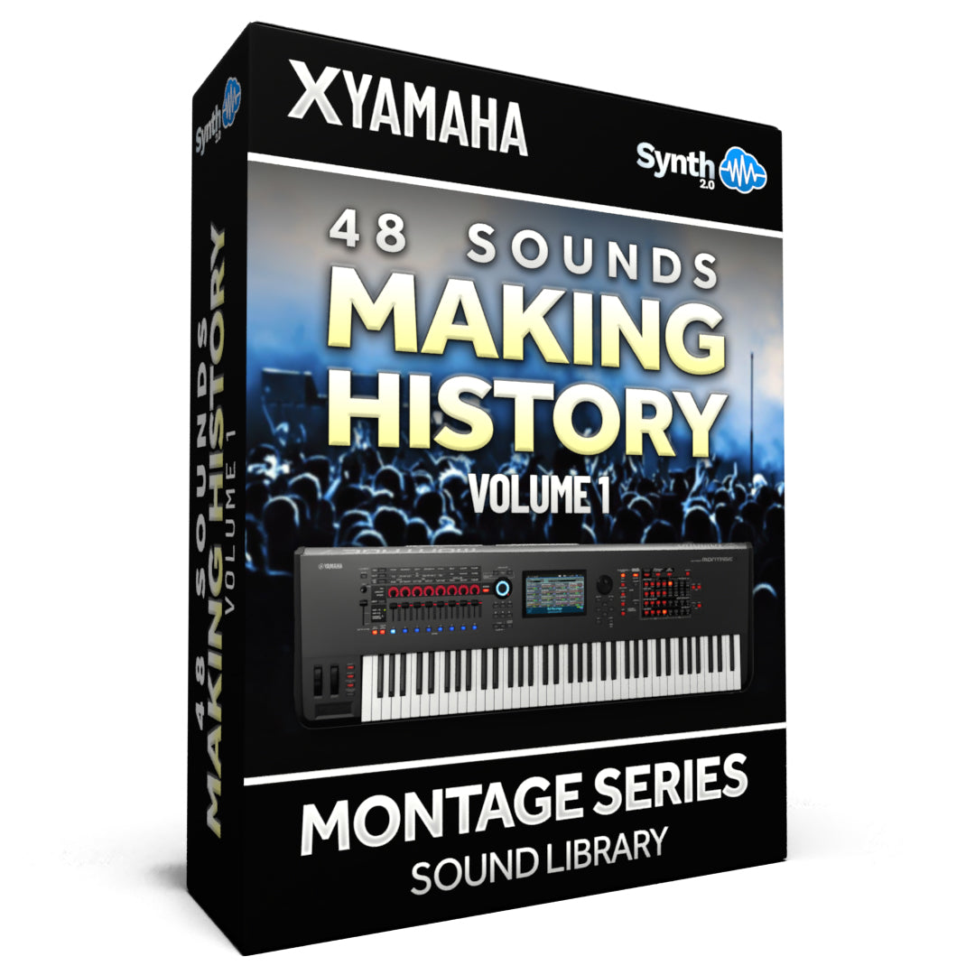 FPL031 - ( Bundle ) - 80s Sounds - Making History + Making History V1 - Yamaha MONTAGE / M
