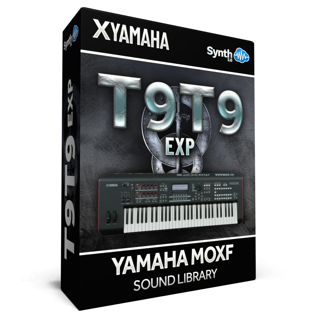 LDX121 - T9T9 Cover EXP - Yamaha MOXF ( 28 presets )