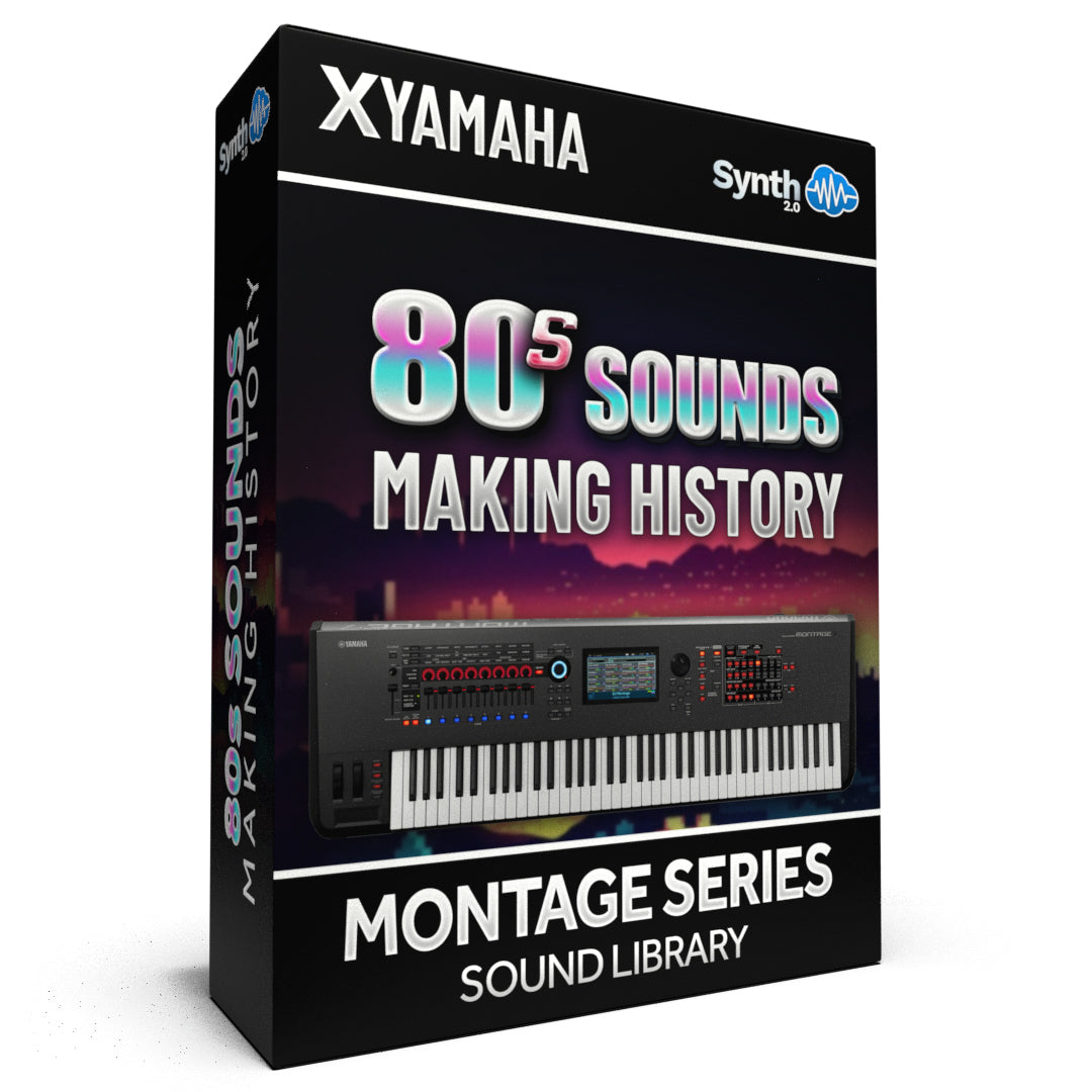 FPL034 - ( Bundle ) - Coverlogia + 80s Sounds - Making History - Yamaha MONTAGE / M