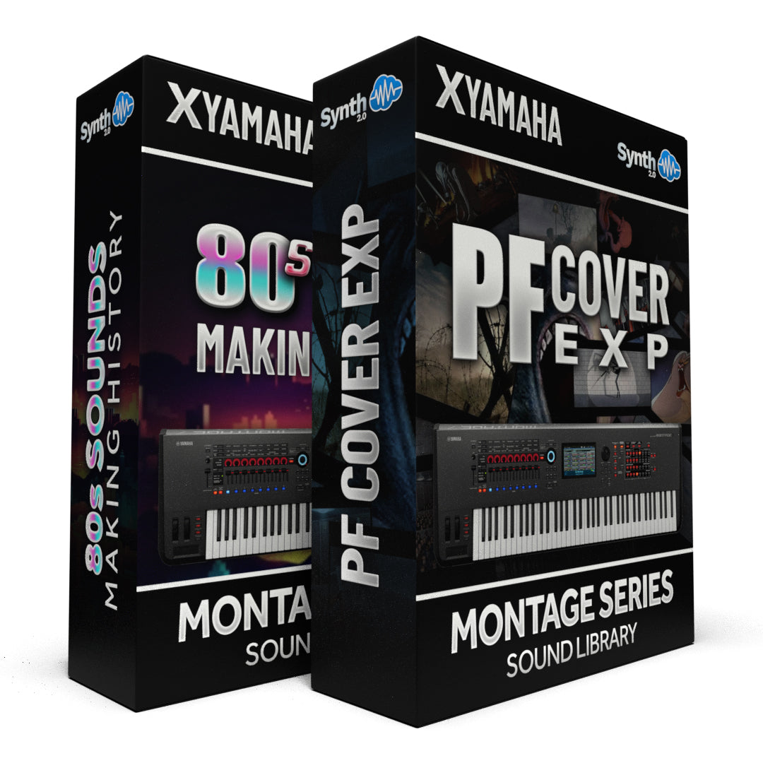 FPL032 - ( Bundle ) - 80s Sounds - Making History + PF Cover EXP - Yamaha MONTAGE / M