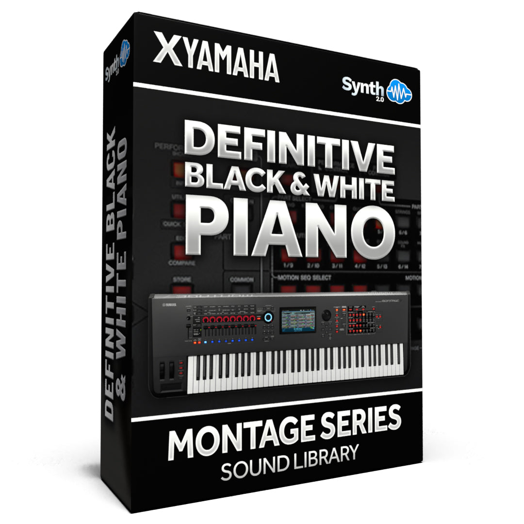 PCL004 - Definitive Black & White Piano - Yamaha MONTAGE / M