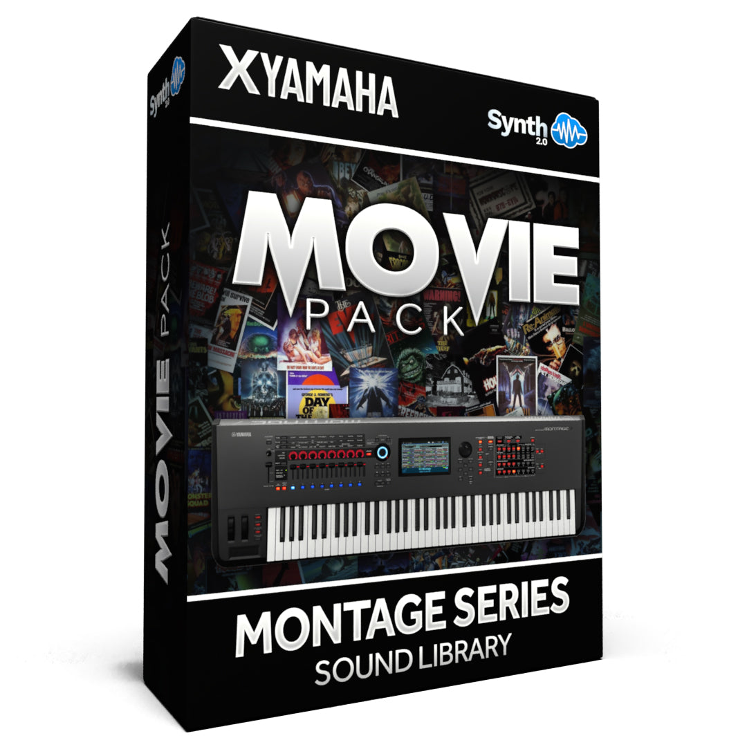 SCL406 - Movie Pack - Yamaha MONTAGE / M ( 51 presets )