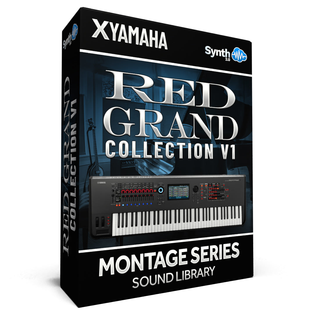 ITB006 - ( Bundle ) - Red Grand Collection V1 - Yamaha MONTAGE / M