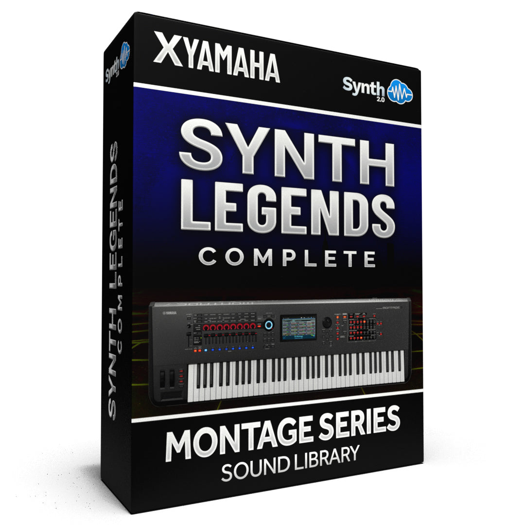 SLG007 - Complete Synth Legends - Yamaha MONTAGE / M ( over 90 presets )