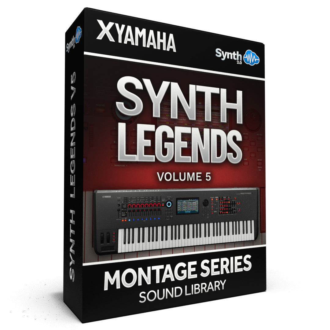 SLG005 - Synth Legends V5 - Yamaha MONTAGE / M ( 16 presets )