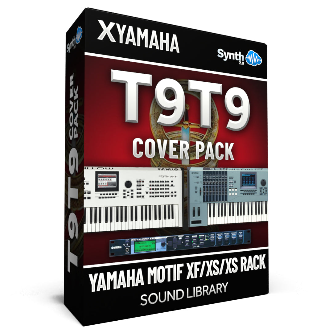 LDX121 - T9T9 Cover Pack - Yamaha Motif XS / XF / RACK| Synthcloud