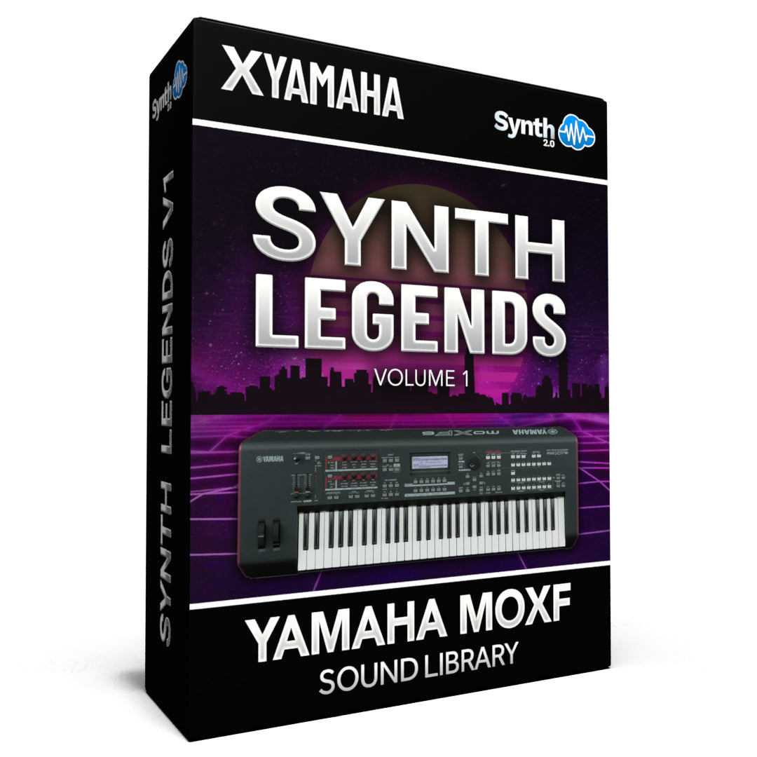 SLG001 - Synth Legends V1 - Yamaha MOXF ( 16 presets )