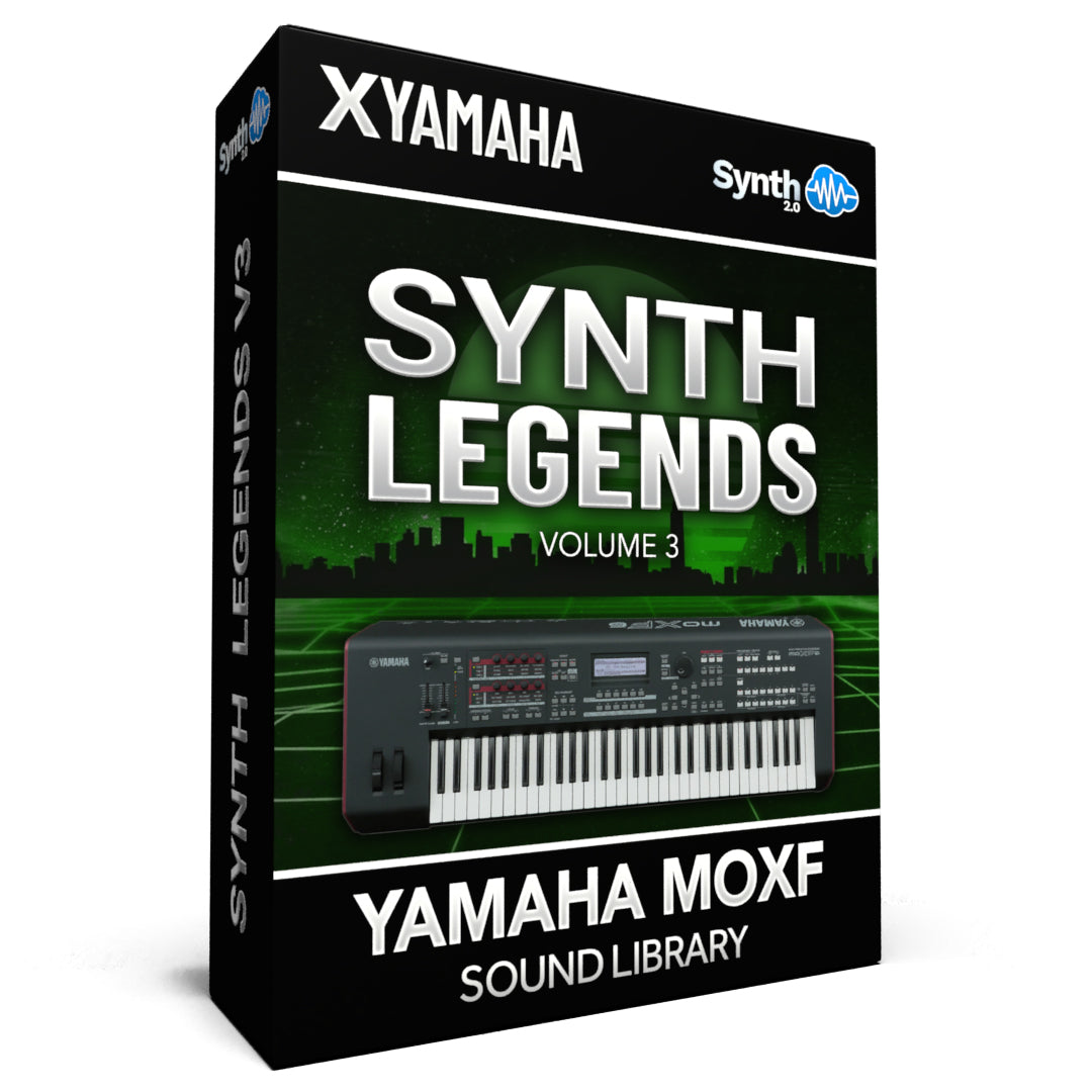 SLG003 - Synth Legends V3 - Yamaha MOXF ( 16 presets )