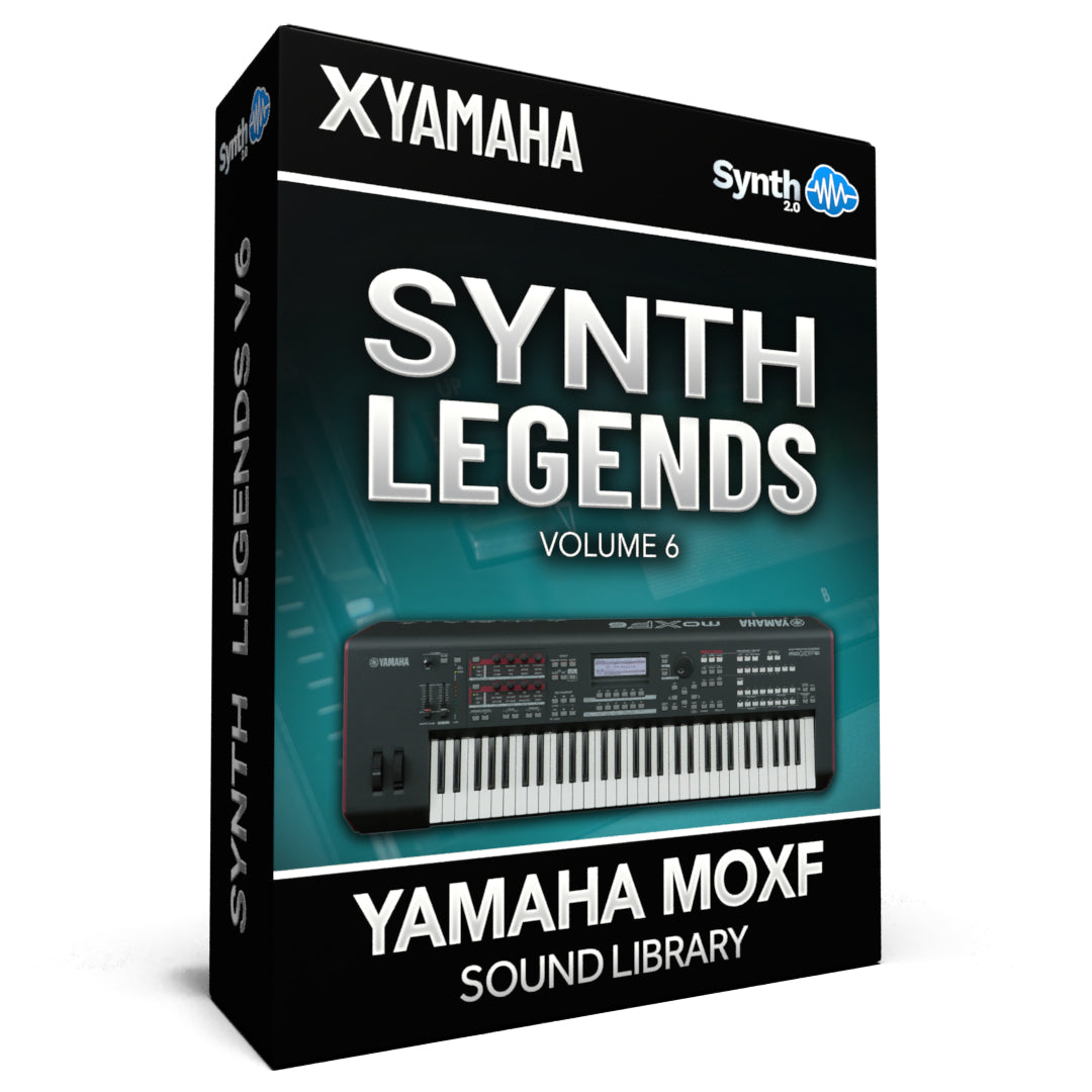 SLG006 - Synth Legends V6 - Yamaha MOXF ( 16 presets )