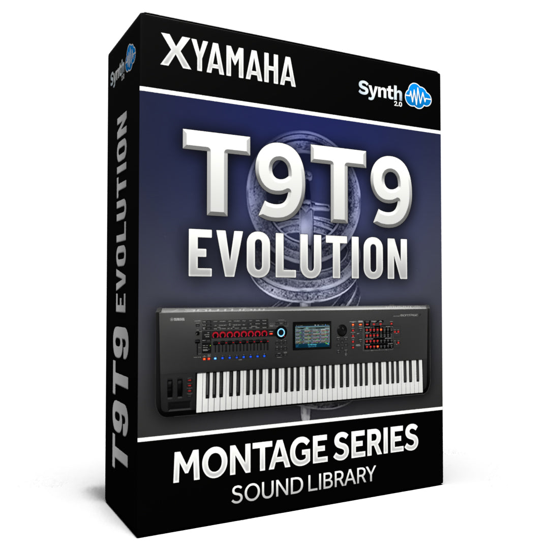 LDX202 - ( Bundle ) - T9T9 Evolution + T9T9 Cover Pack - Yamaha MONTAGE / M