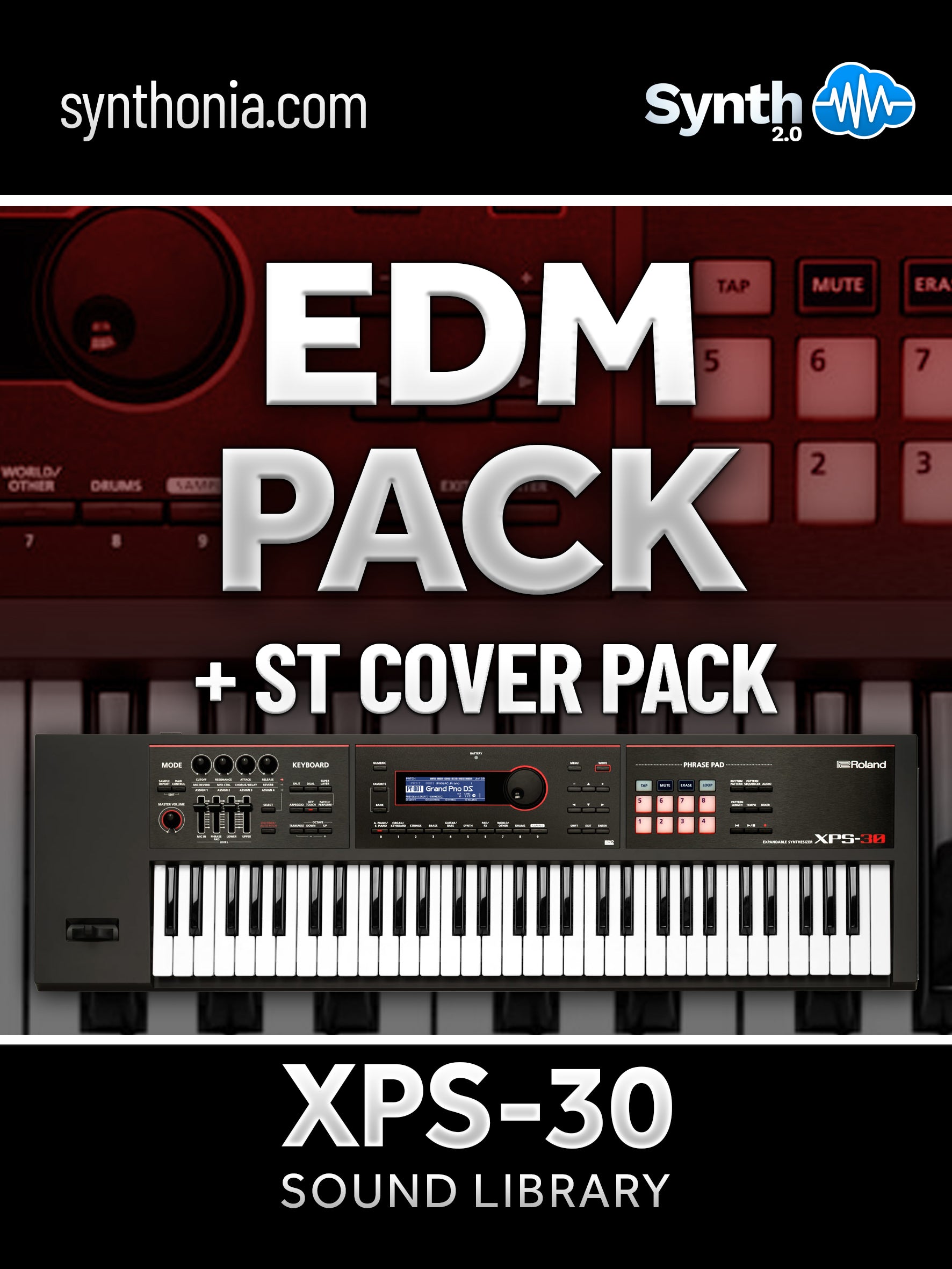 SCL088 - EDM Pack + STRANGER THINGS Cover Pack - XPS-30 ( 16 presets )