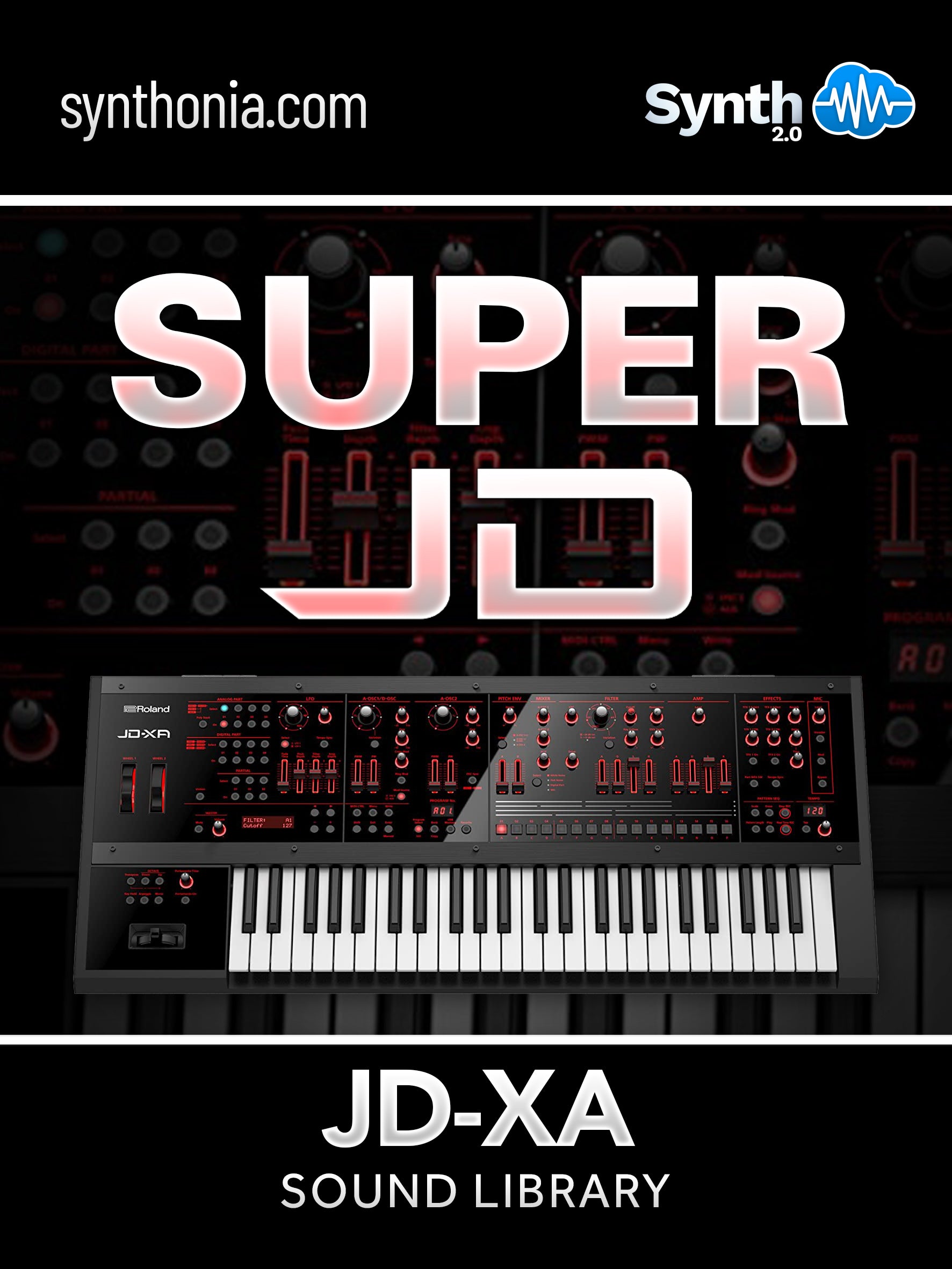 SCL110 - ( Bundle ) - Super Jd + Synthwave Kit Vol.1 - JD-XA