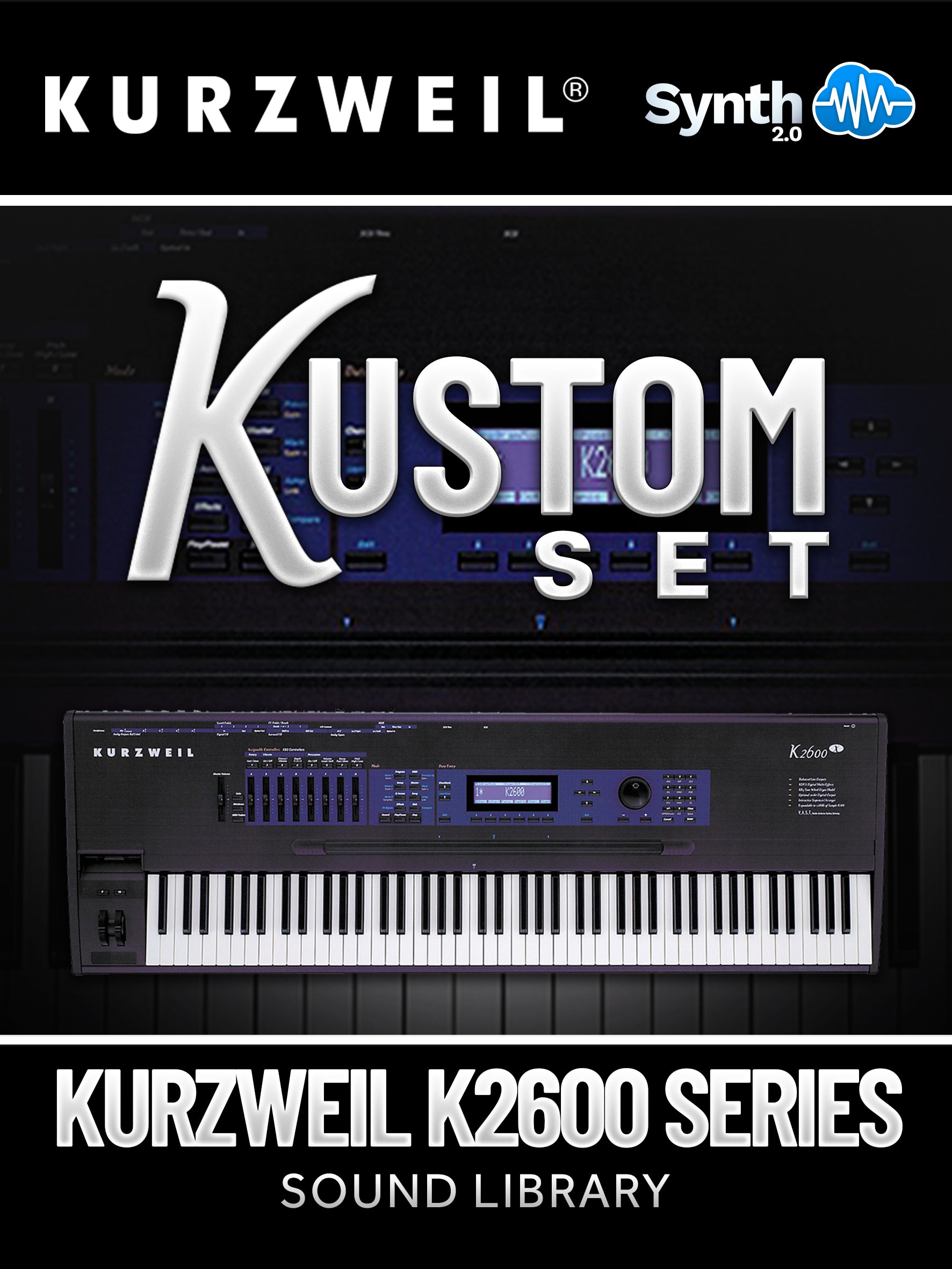 LDX133 - Kustom Set - Kurzweil K2600 / K2500 / K2661 ( 41 presets )
