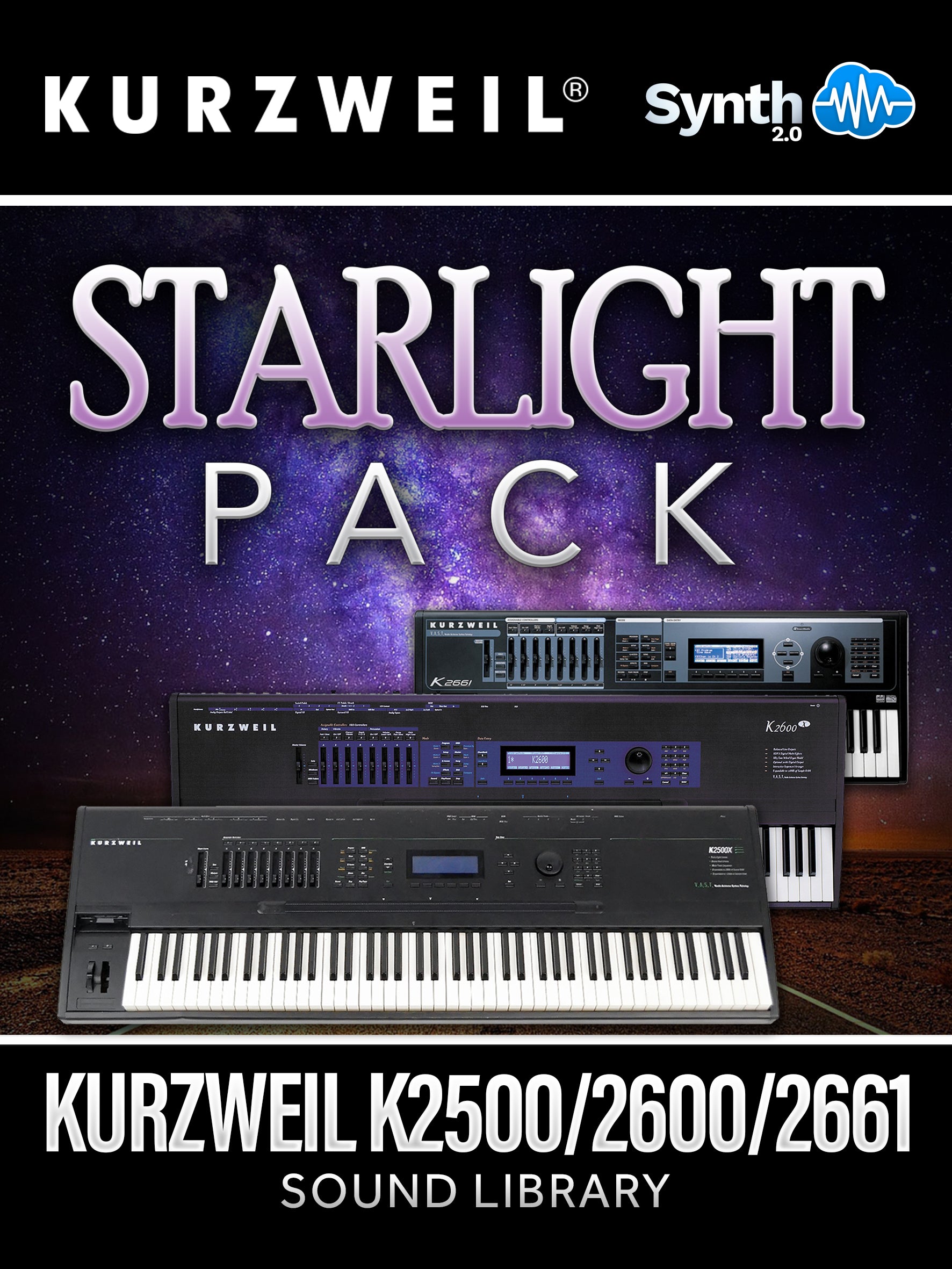 LDX233 - SC Sounds Free - Muse Starlight Pack - Kurzweil K2600 ( 43 presets )