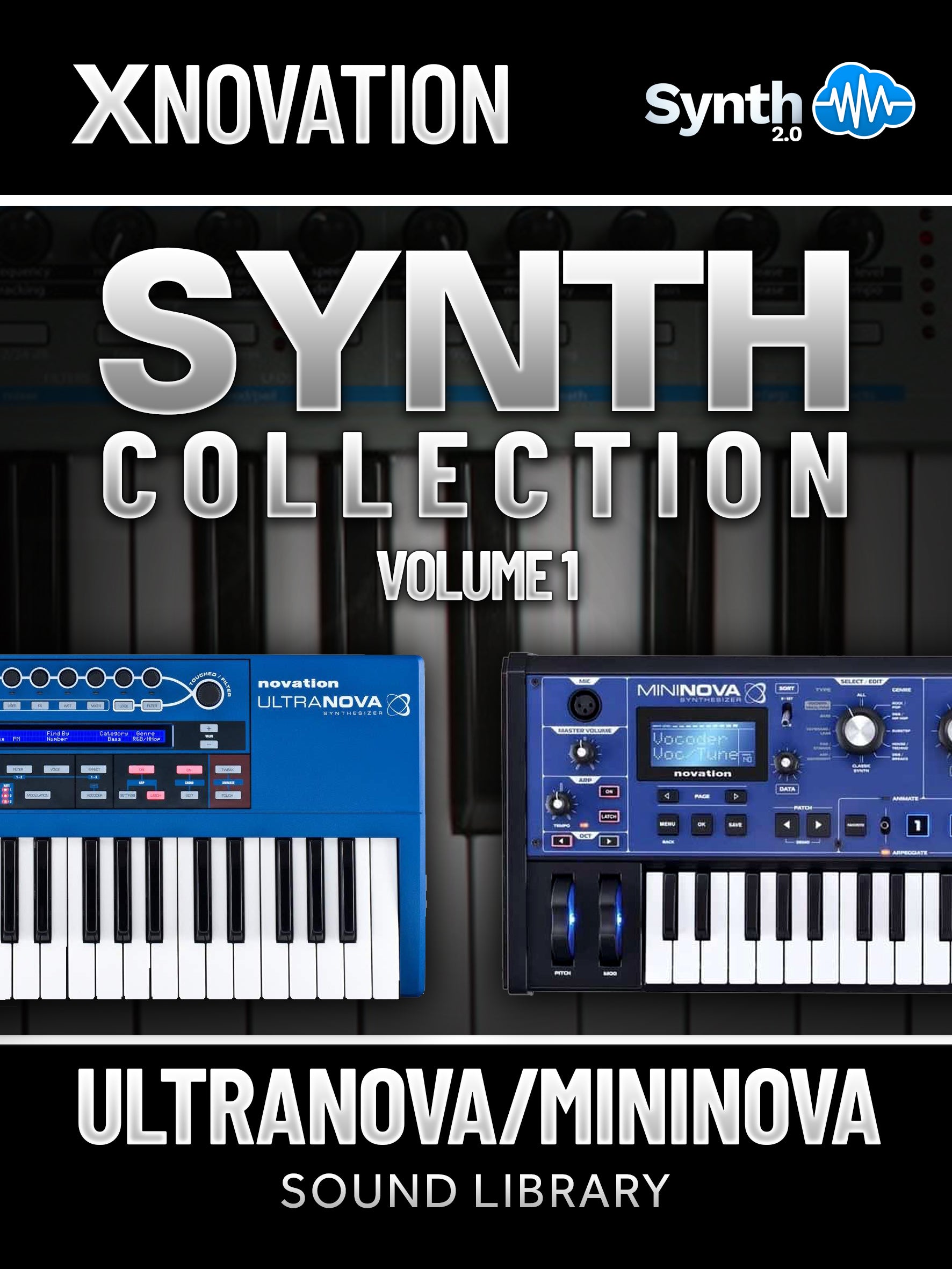 Synth Collection V1 Novation Ultranova Mininova 128 presets – Synthcloud